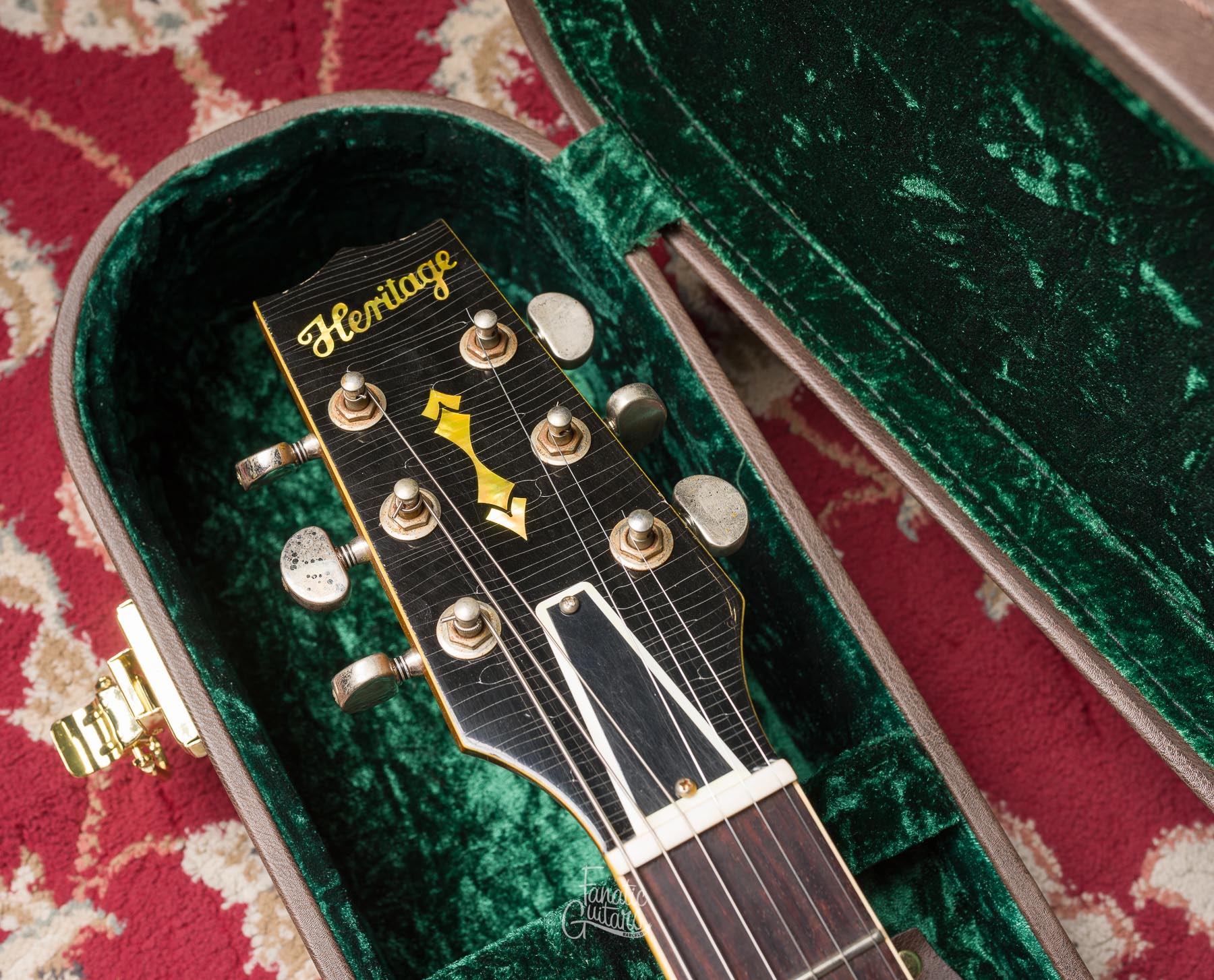 Heritage Guitars Custom Shop Core H-150 - Cadillac Green (Artisan Aged) #HC1240581 Segunda Mano