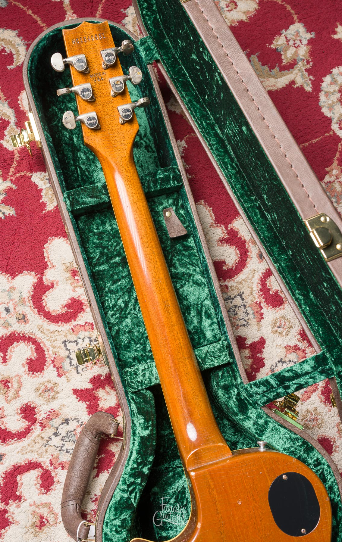 Heritage Guitars Custom Shop Core H-150 - Cadillac Green (Artisan Aged) #HC1240581 Segunda Mano