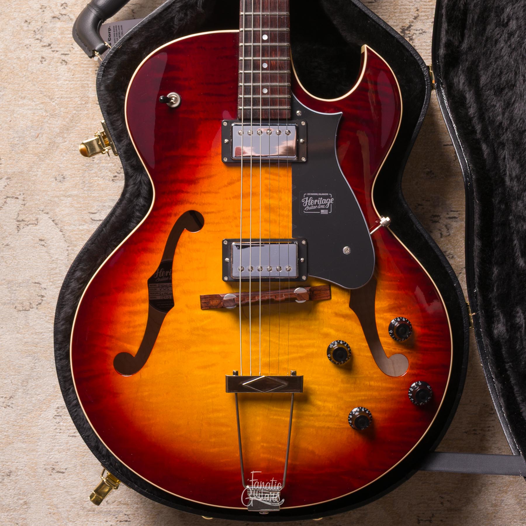 Heritage Standard H-575 Hollow - Vintage Wine Burst #1240812 B-Stock