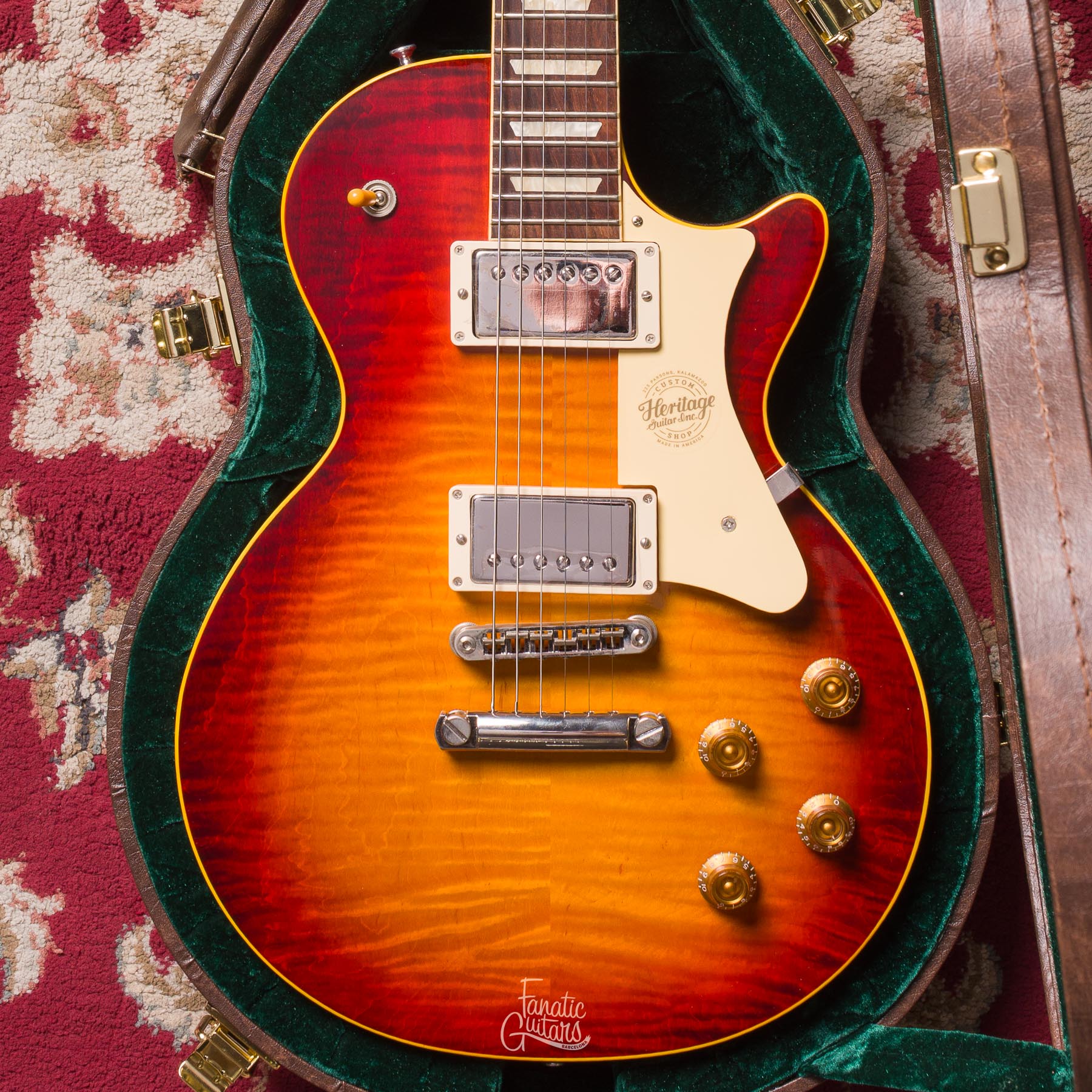 Heritage Custom Shop Core H-150 Dark Cherry Sunburst #HC1210644 Second Hand