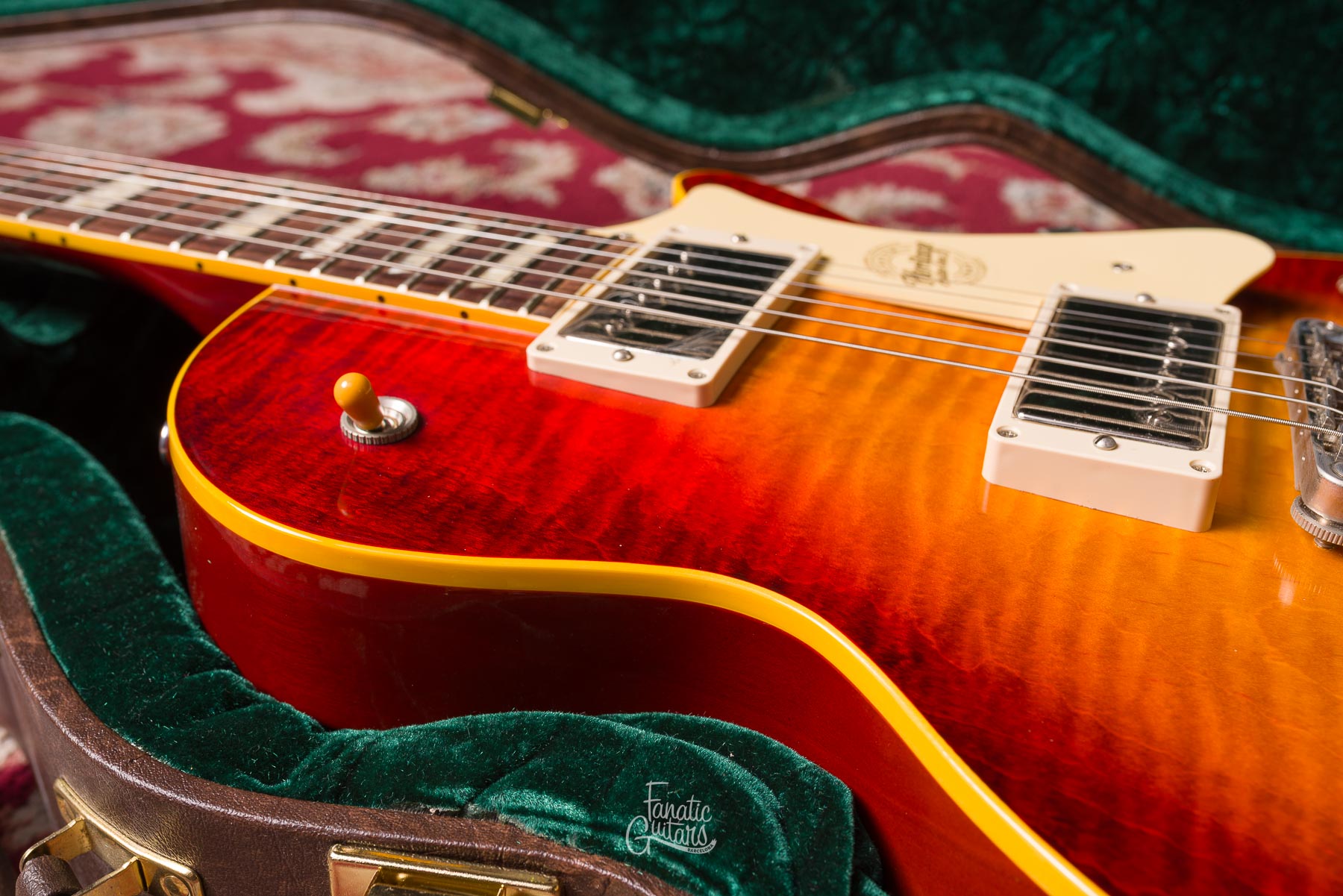 Heritage Custom Shop Core H-150 Dark Cherry Sunburst #HC1210644 Segunda Mano