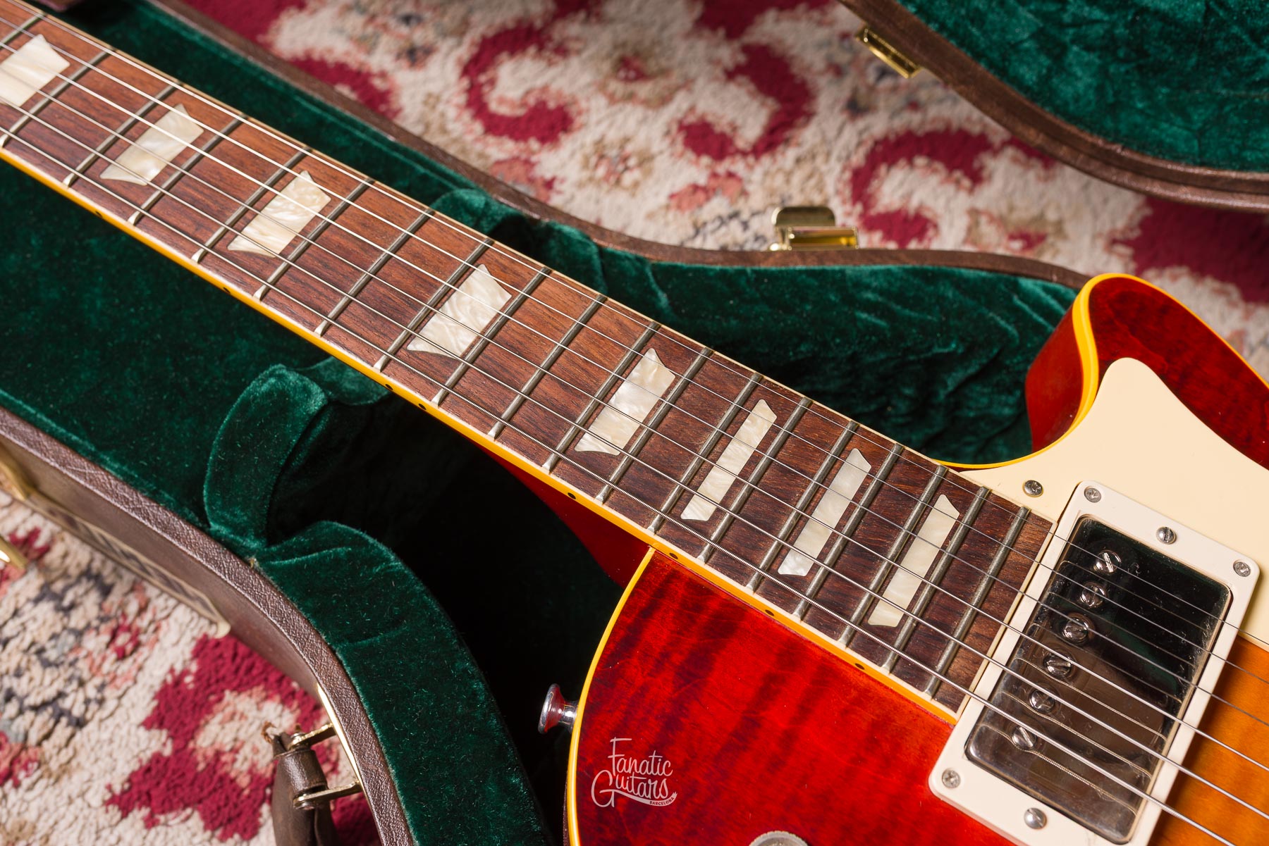 Heritage Custom Shop Core H-150 Dark Cherry Sunburst #HC1210644 Segunda Mano