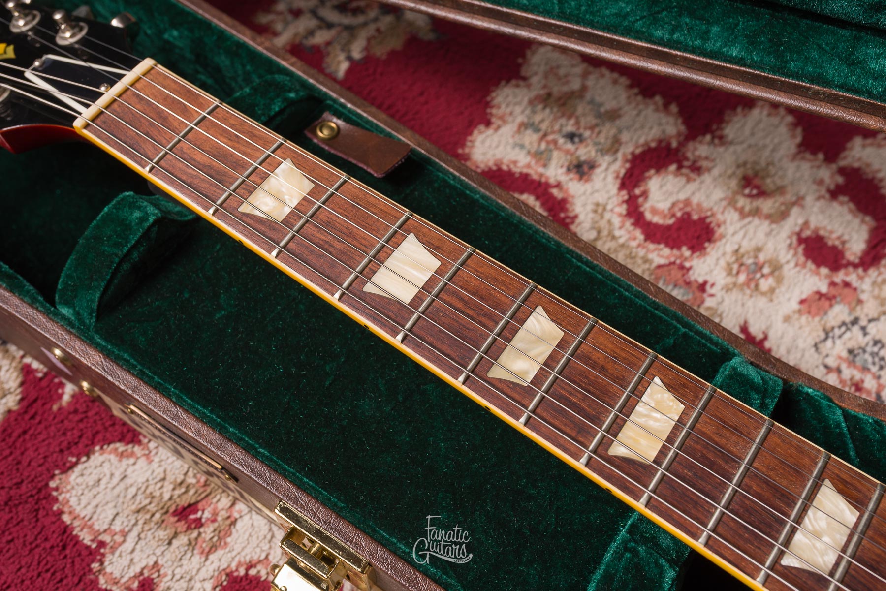 Heritage Custom Shop Core H-150 Dark Cherry Sunburst #HC1210644 Segunda Mano