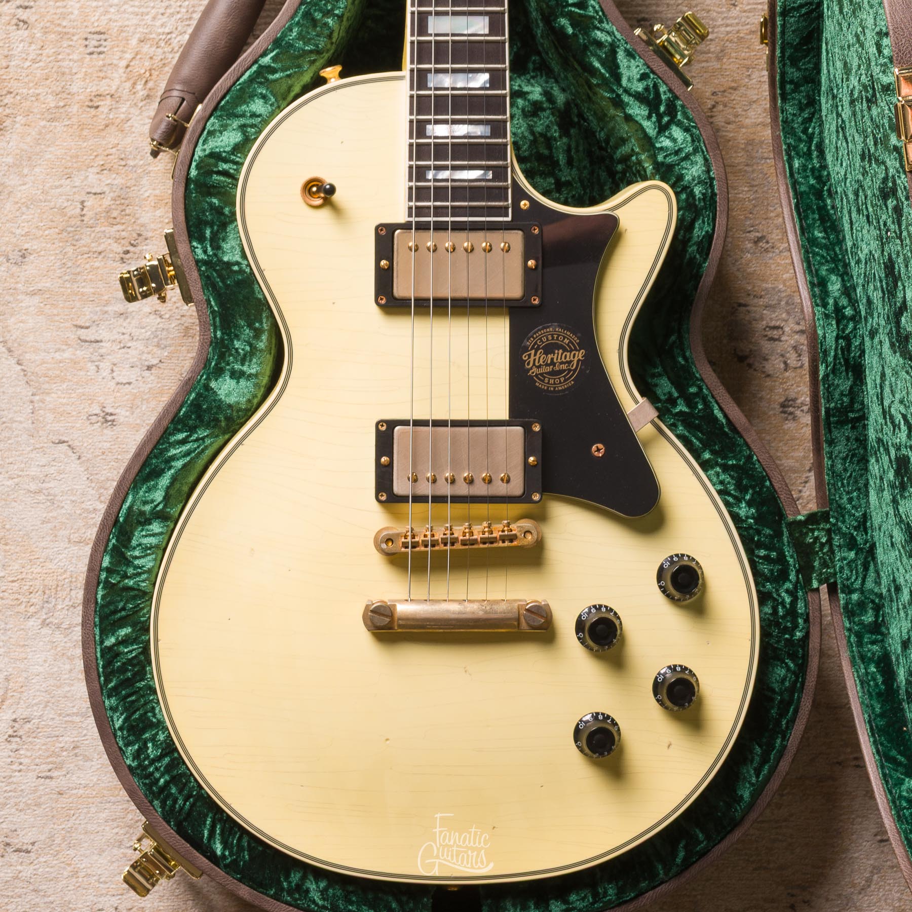 Heritage Custom Shop Core H-157 - Ivory White (Artisan Aged) #HC1251342
