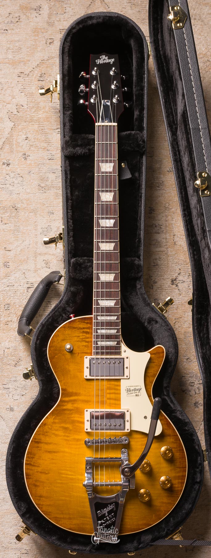 Heritage Guitars Standard H-150 Bigsby - Dirty Lemon Burst #1260551