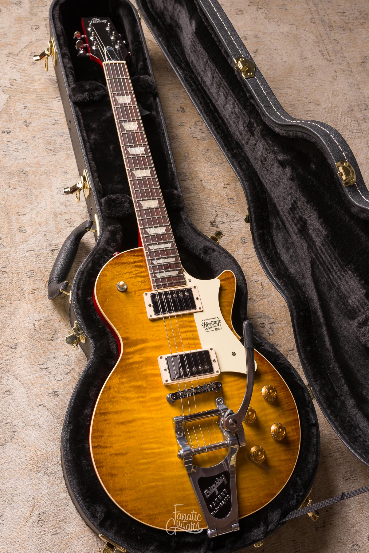 Heritage Guitars Standard H-150 Bigsby - Dirty Lemon Burst #1260551