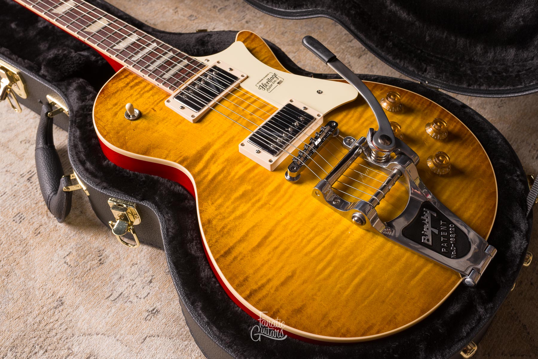 Heritage Guitars Standard H-150 Bigsby - Dirty Lemon Burst #1260551