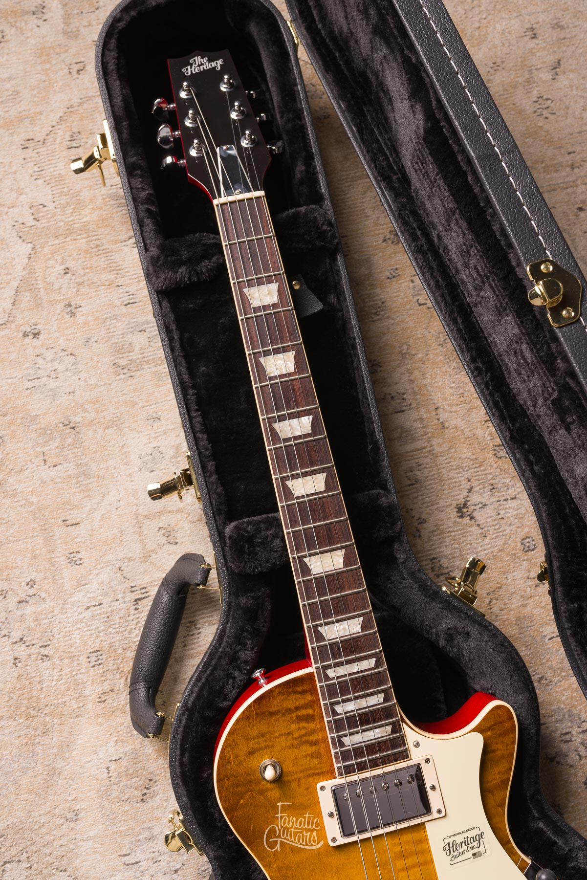Heritage Guitars Standard H-150 Bigsby - Dirty Lemon Burst #1260551