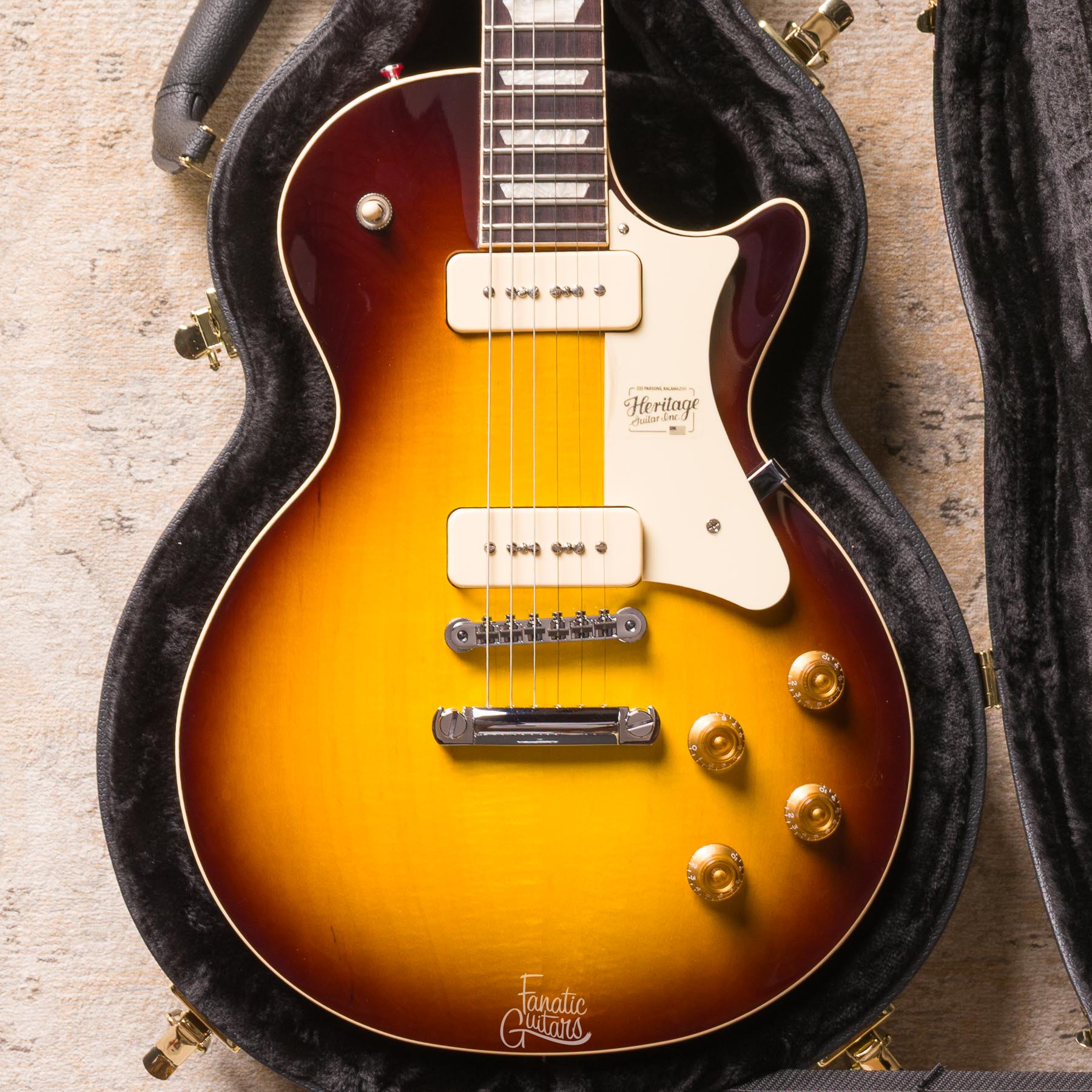 Heritage Standard H-150 P90 - Original Sunburst #1251328
