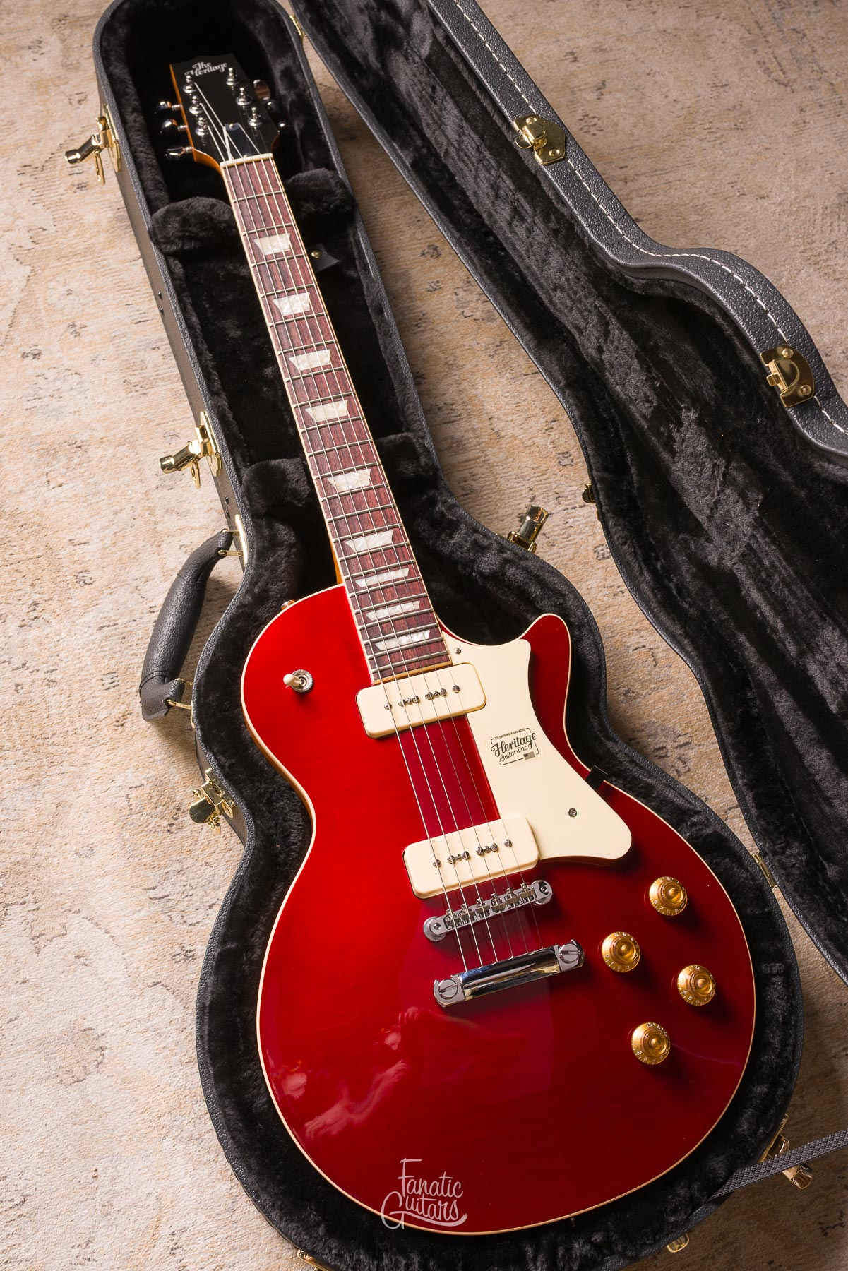 Heritage Standard H-150 P90 - Cherry #1260386