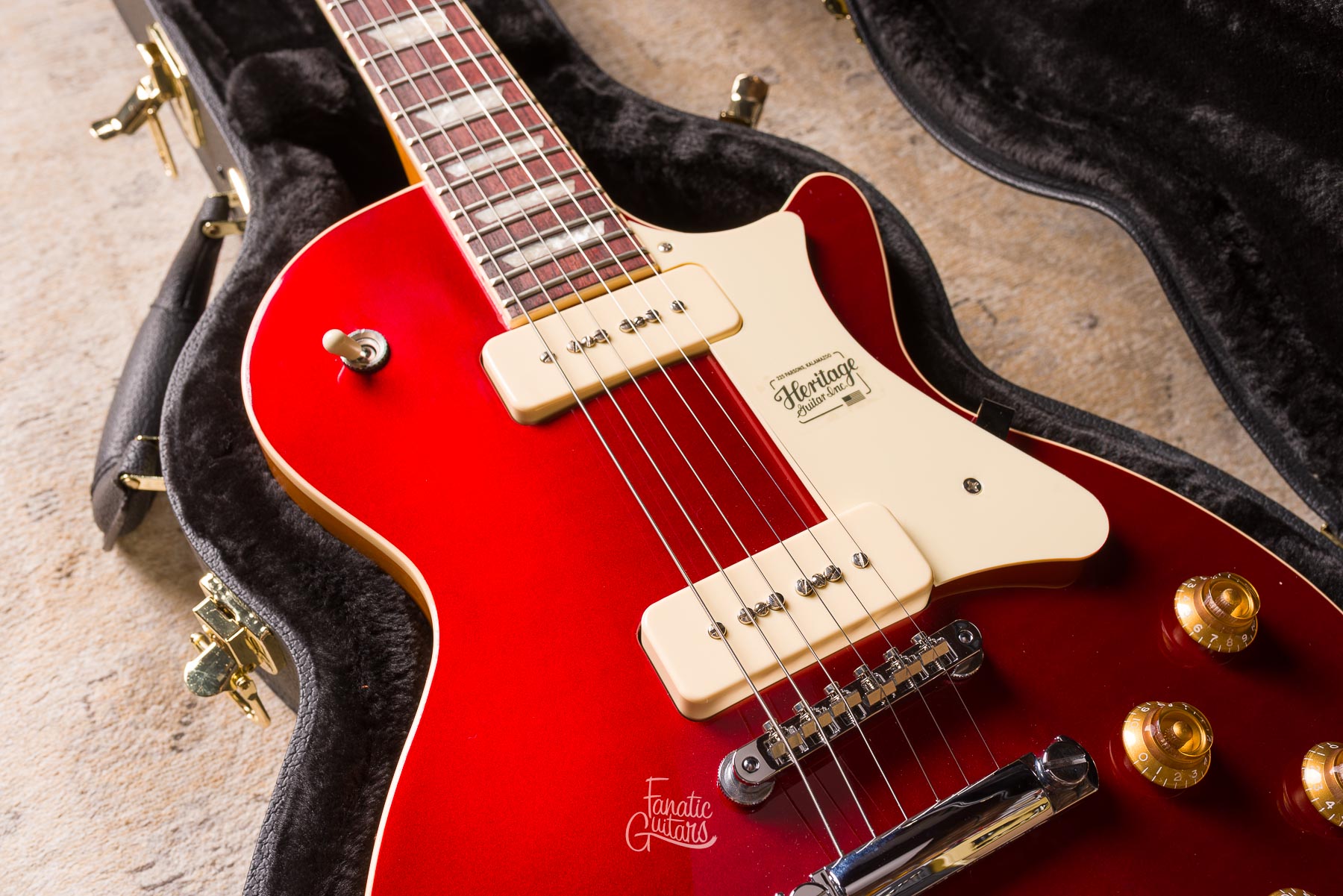 Heritage Standard H-150 P90 - Cherry #1260386