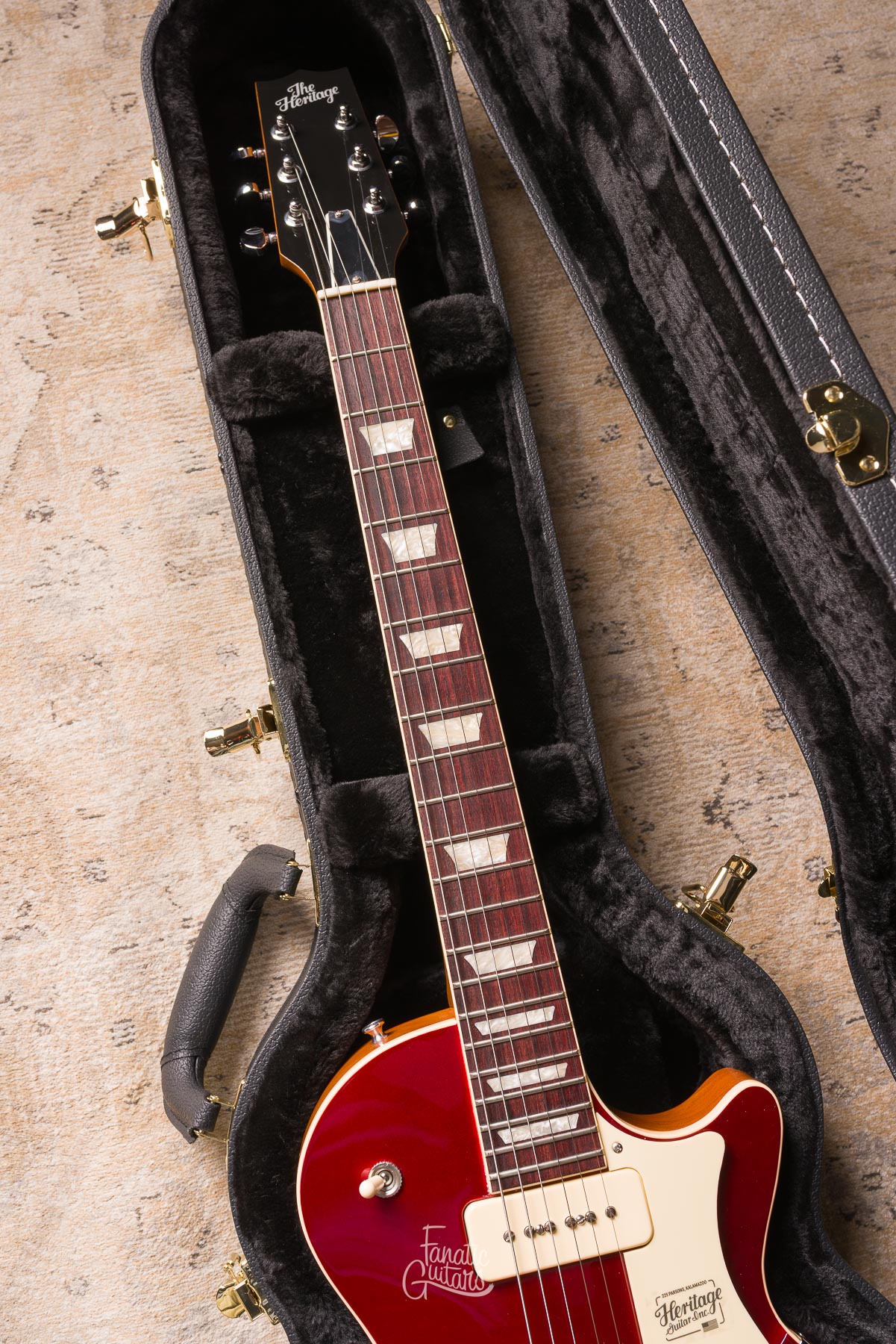 Heritage Standard H-150 P90 - Cherry #1260386