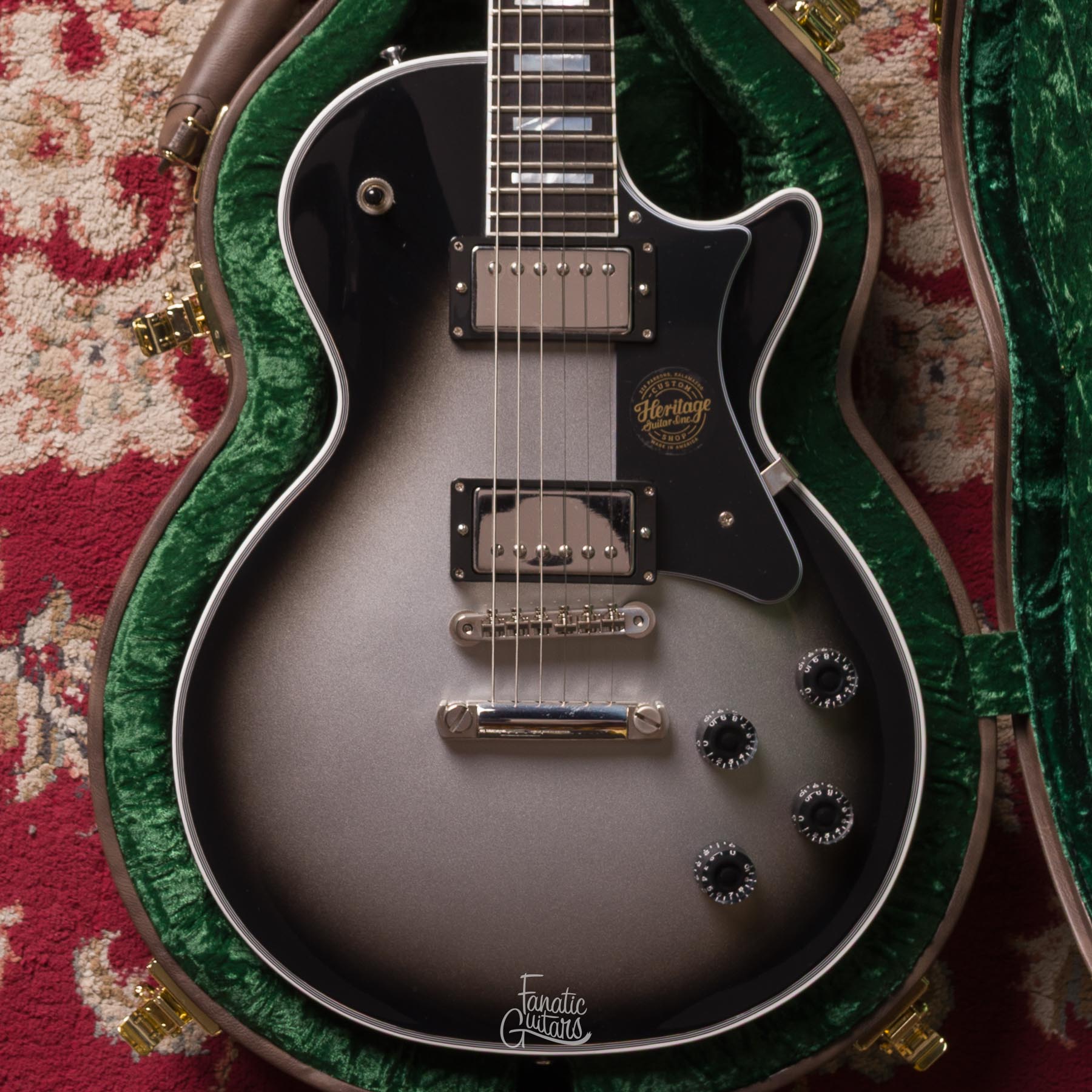 Heritage Custom Shop Core H-157 - Titanium Burst #HC1251429 Segunda Mano