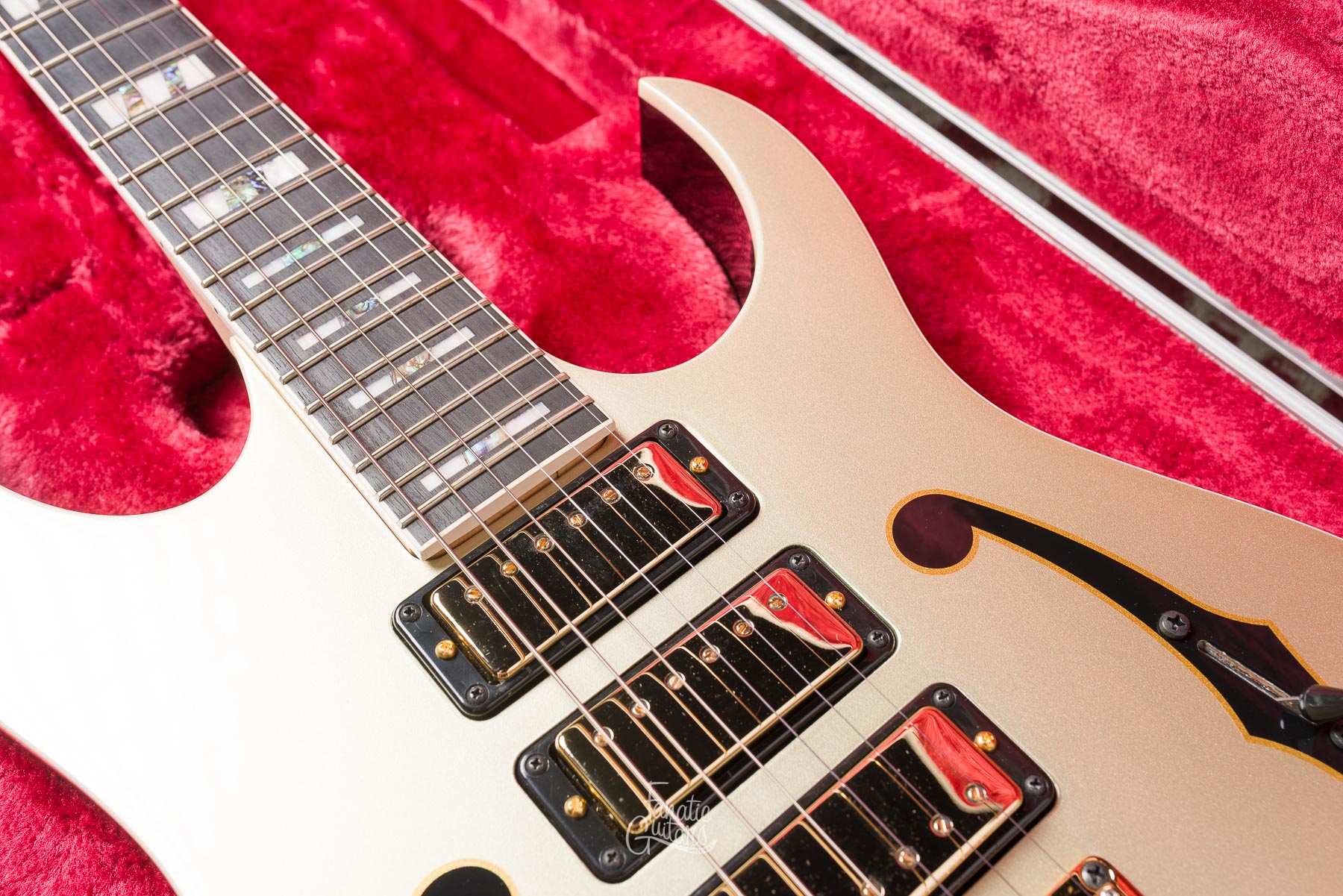 Ibanez Paul Gilbert PGM333 30th Anniversary - Gold #F1915688 Segunda Mano