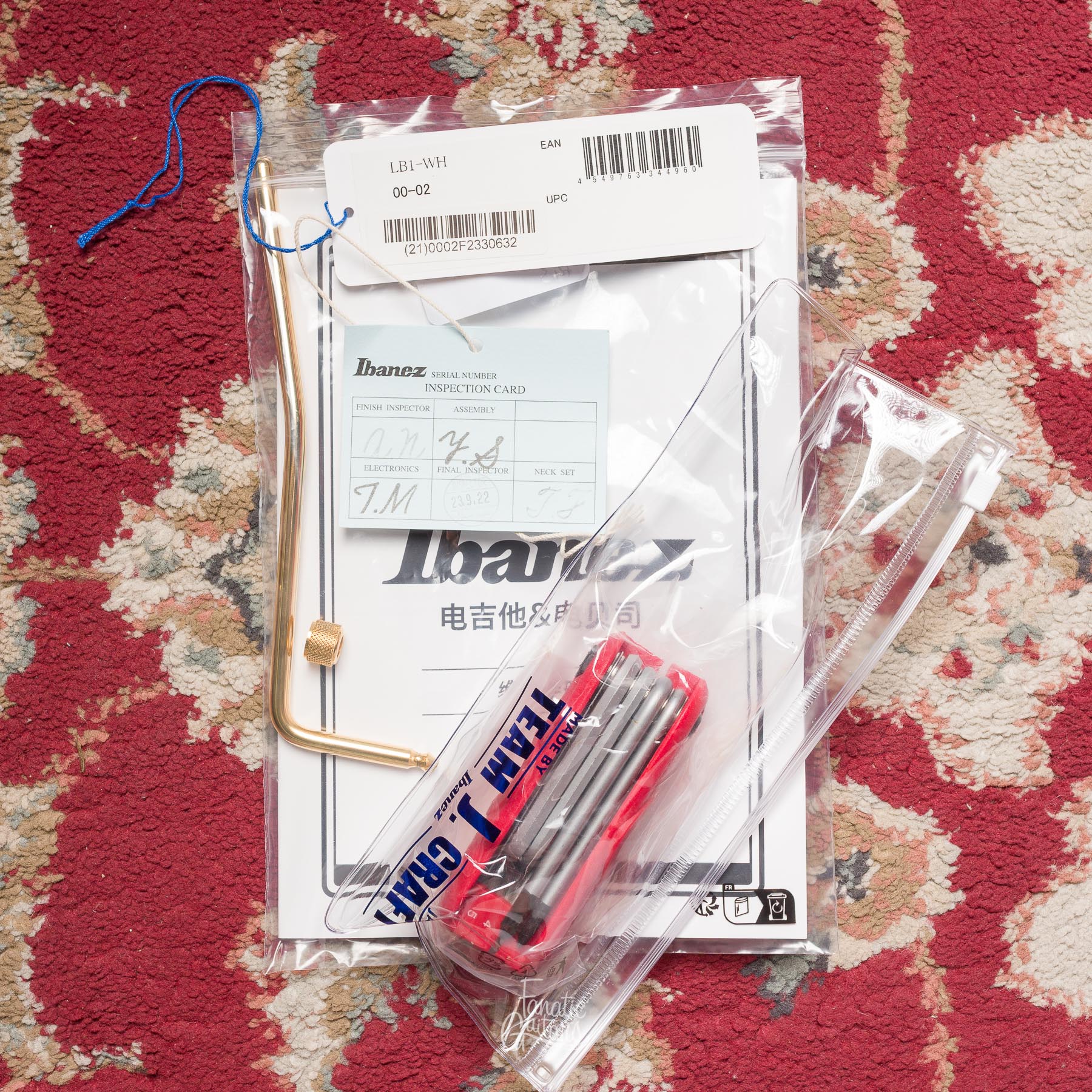 Ibanez LB1‑WH (Lari Basilio Signature) #F2330632 Second Hand