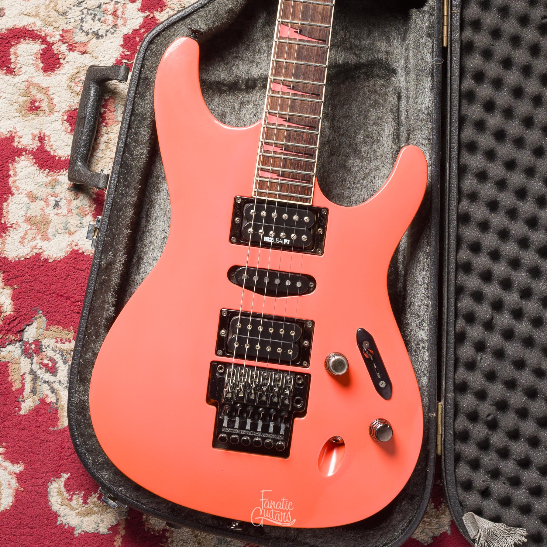 Ibanez Frank Gambale Signature FGM100 - Pink Salmon #F216643 Segunda Mano