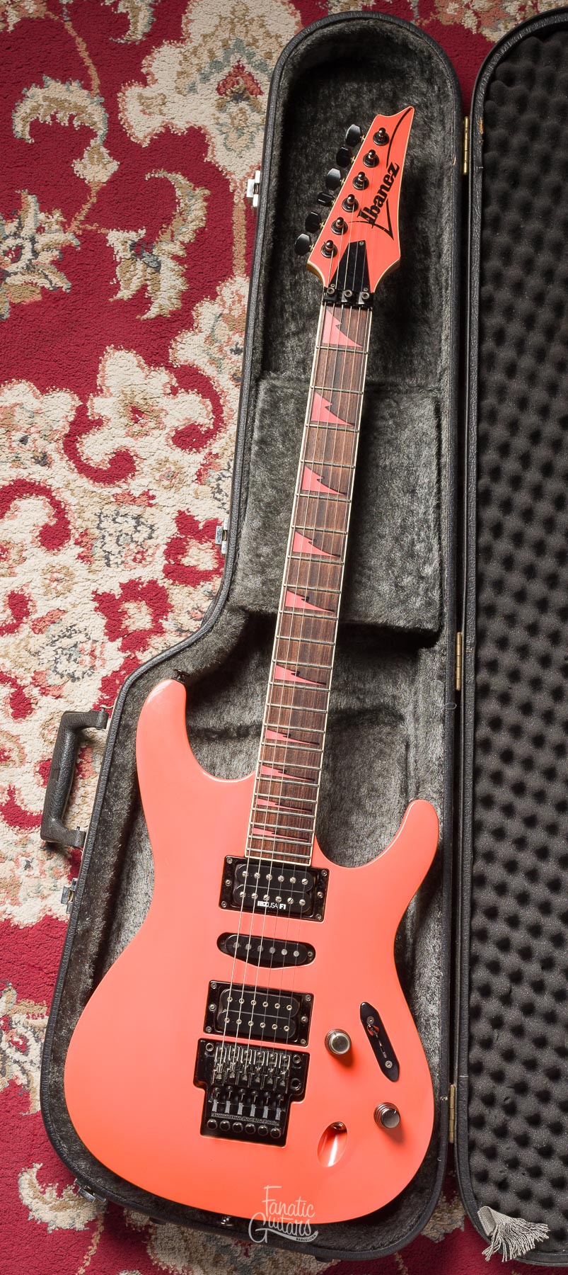 Ibanez Frank Gambale Signature FGM100 - Pink Salmon #F216643 Segunda Mano