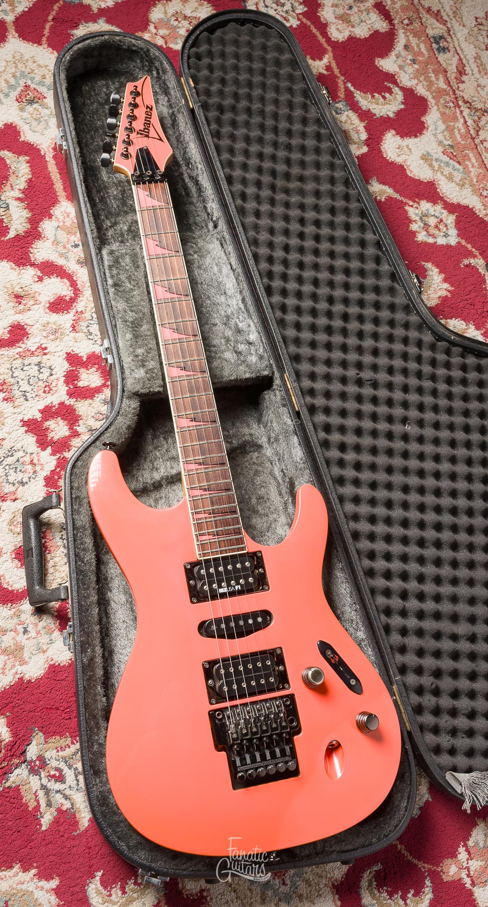 Ibanez Frank Gambale Signature FGM100 - Pink Salmon #F216643 Segunda Mano