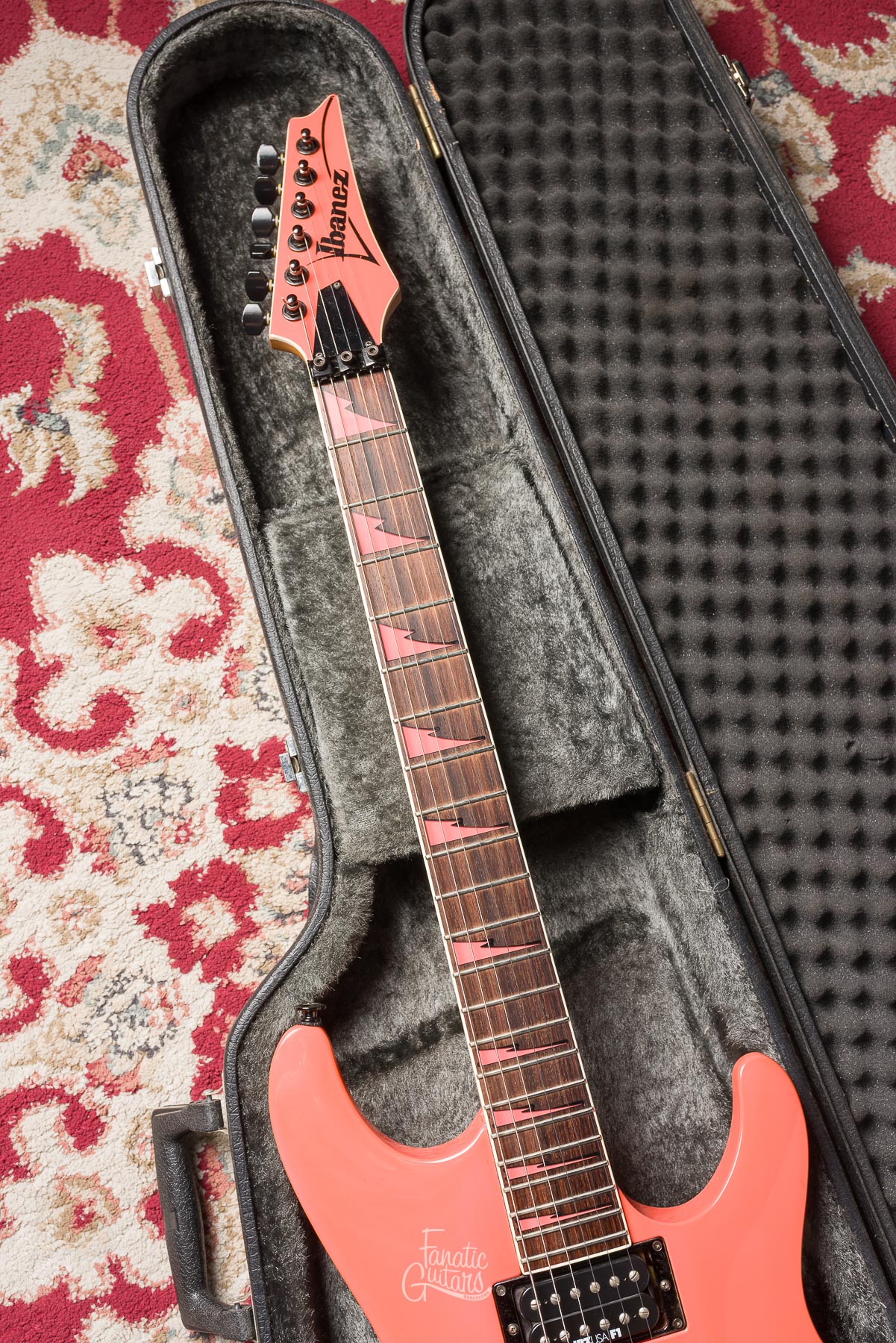 Ibanez Frank Gambale Signature FGM100 - Pink Salmon #F216643 Segunda Mano