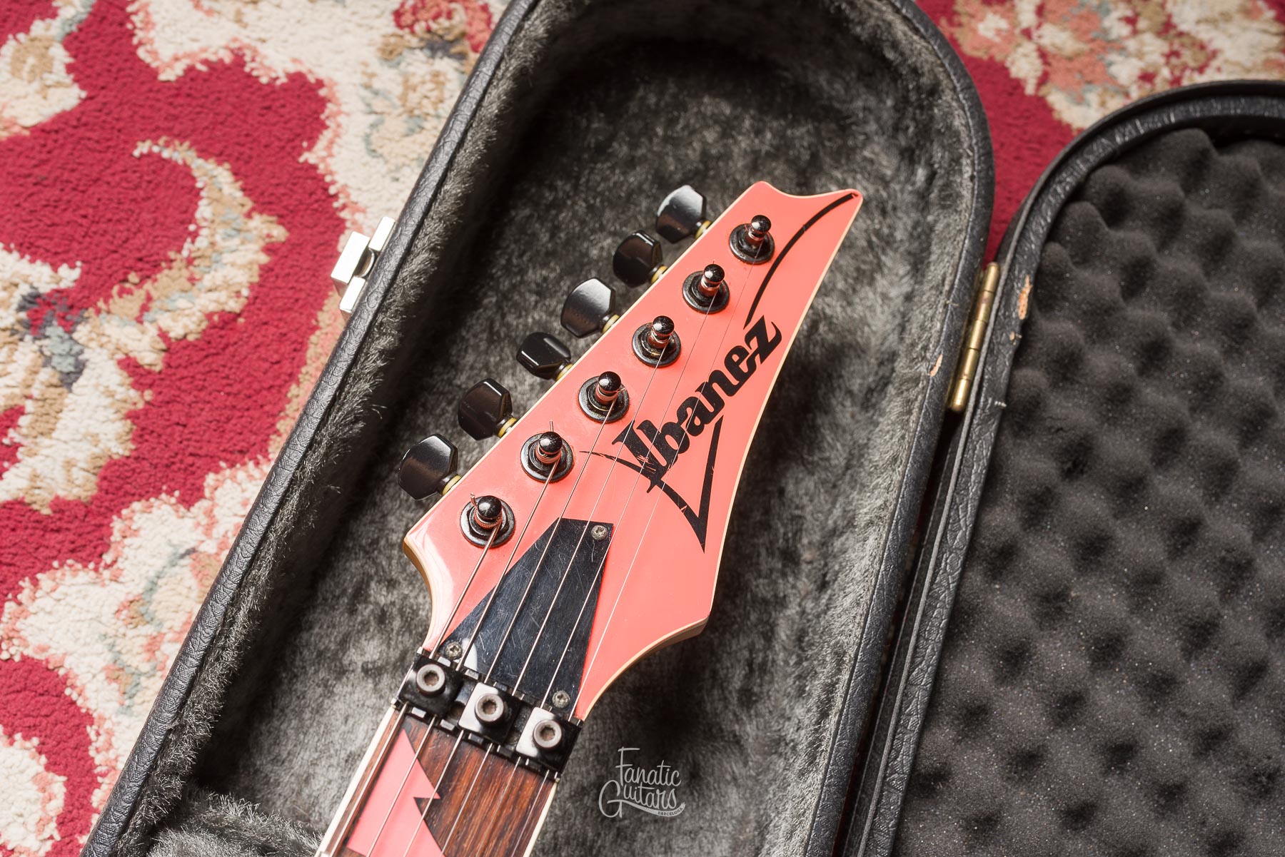 Ibanez Frank Gambale Signature FGM100 - Pink Salmon #F216643 Segunda Mano