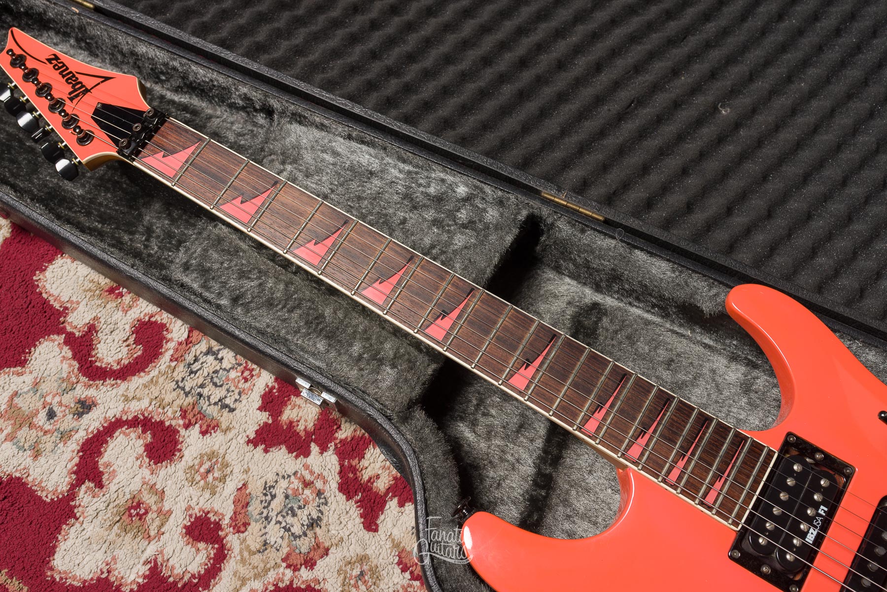 Ibanez Frank Gambale Signature FGM100 - Pink Salmon #F216643 Second Hand