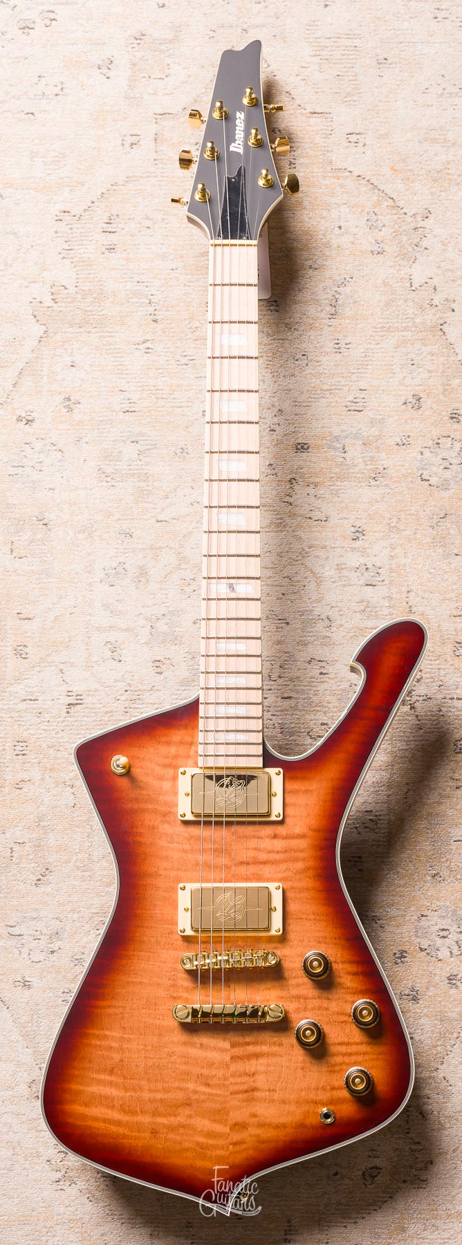 Ibanez Iceman IC420MFM - Caramel Burst #4L251000264