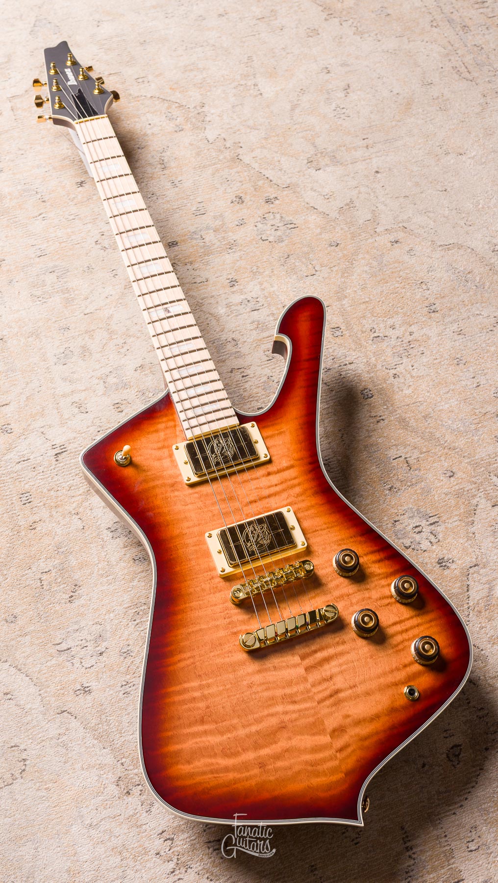 Ibanez Iceman IC420MFM - Caramel Burst #4L251000264