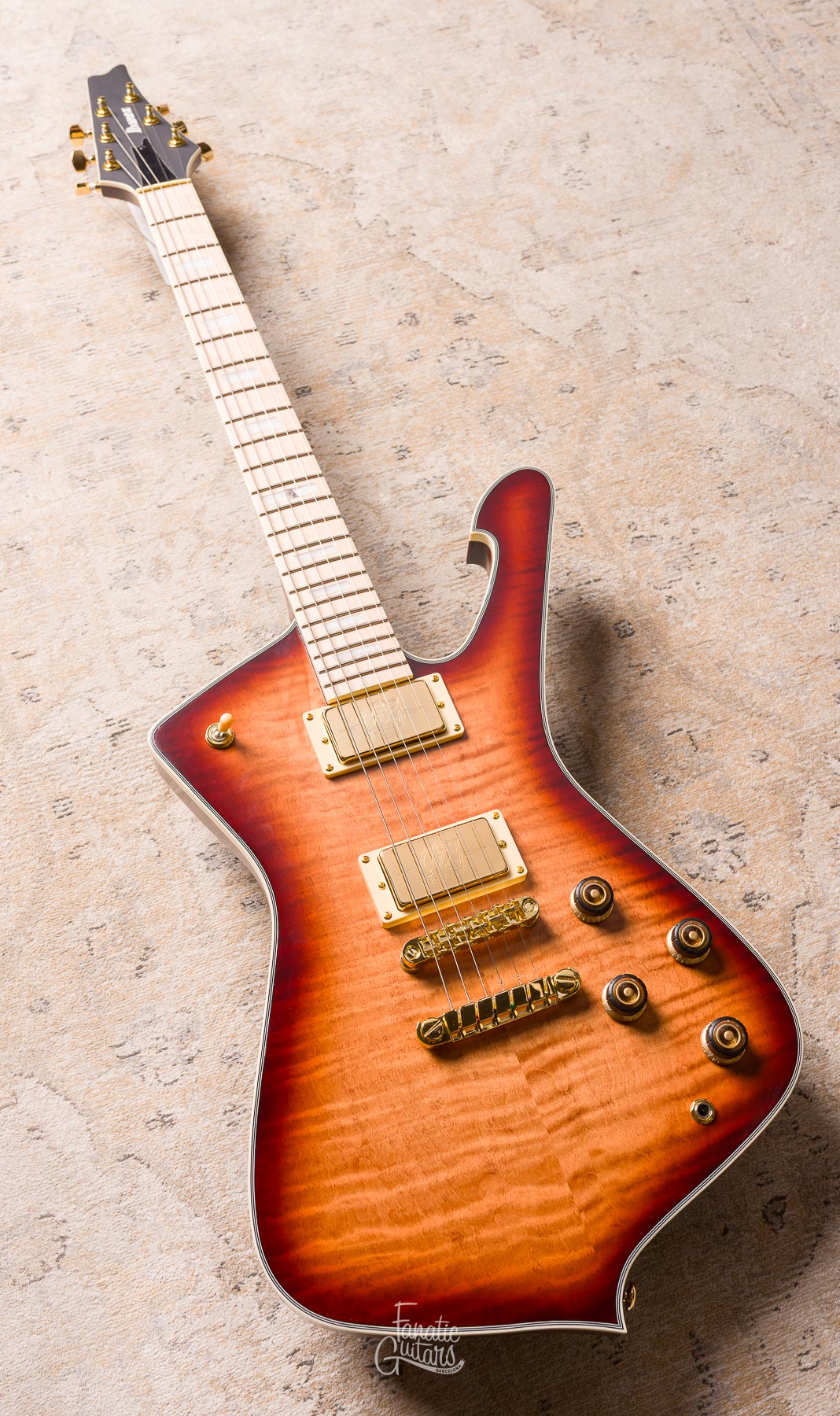 Ibanez Iceman IC420MFM - Caramel Burst #4L251000264