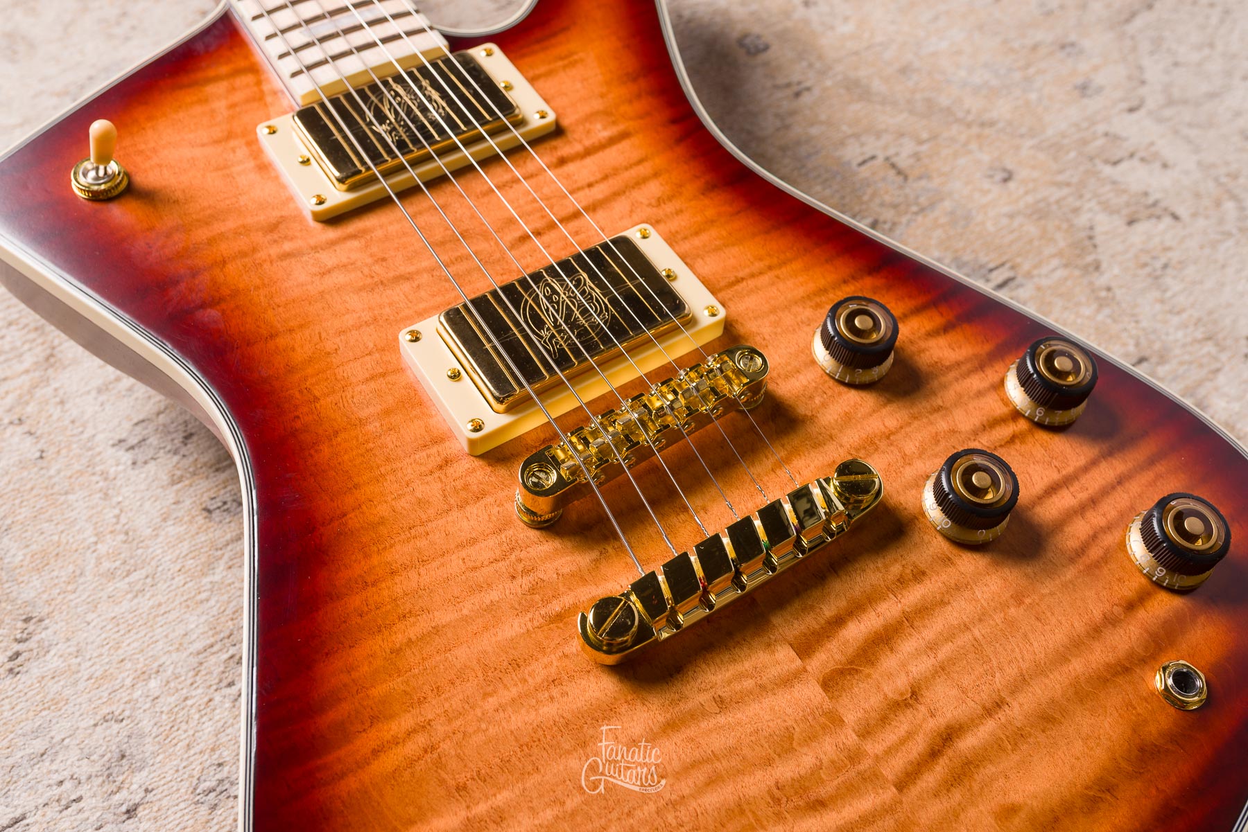 Ibanez Iceman IC420MFM - Caramel Burst #4L251000264