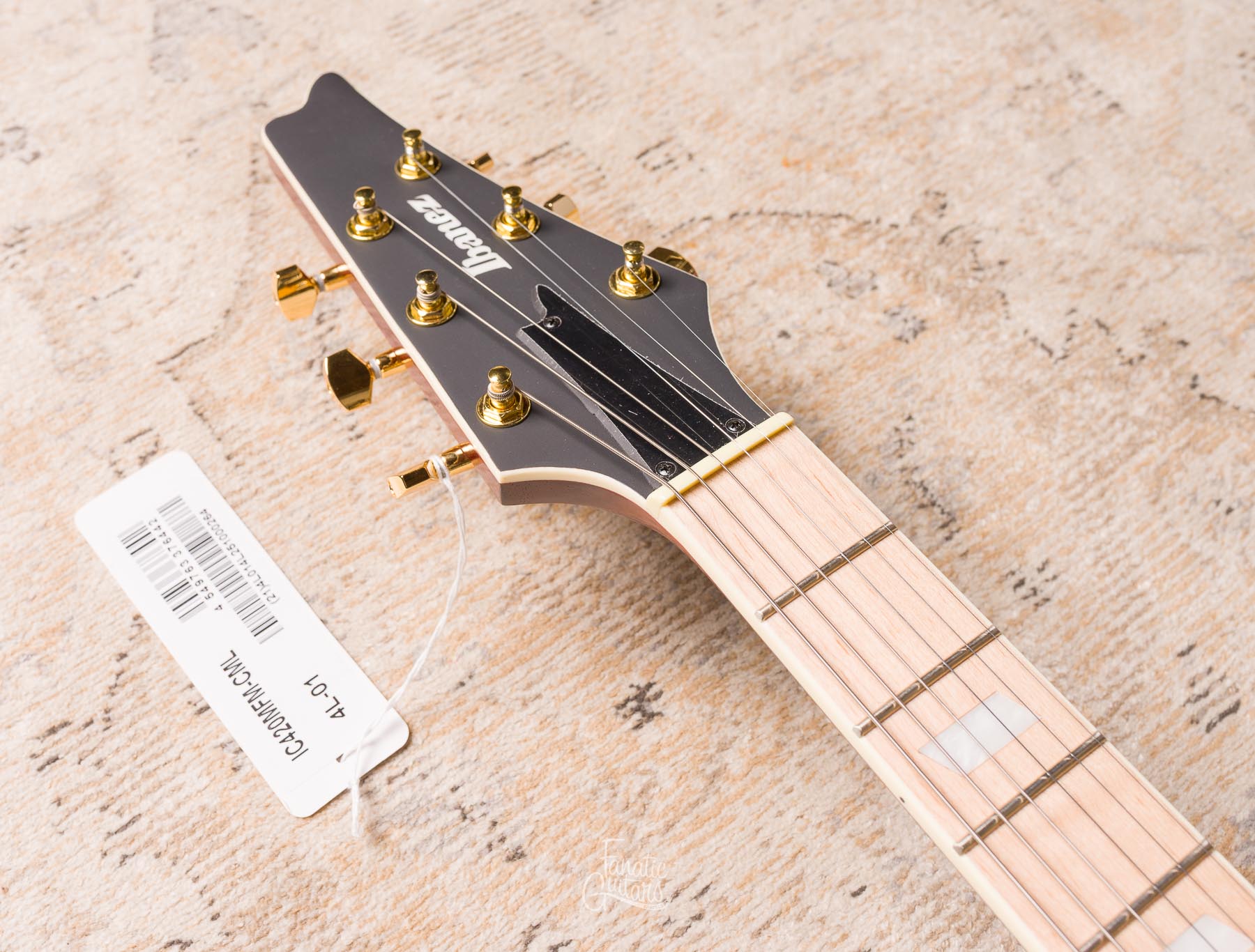 Ibanez Iceman IC420MFM - Caramel Burst #4L251000264