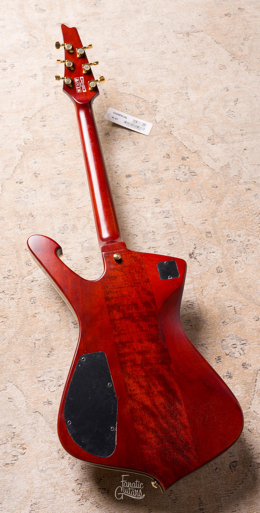 Ibanez Iceman IC420MFM - Caramel Burst #4L251000264