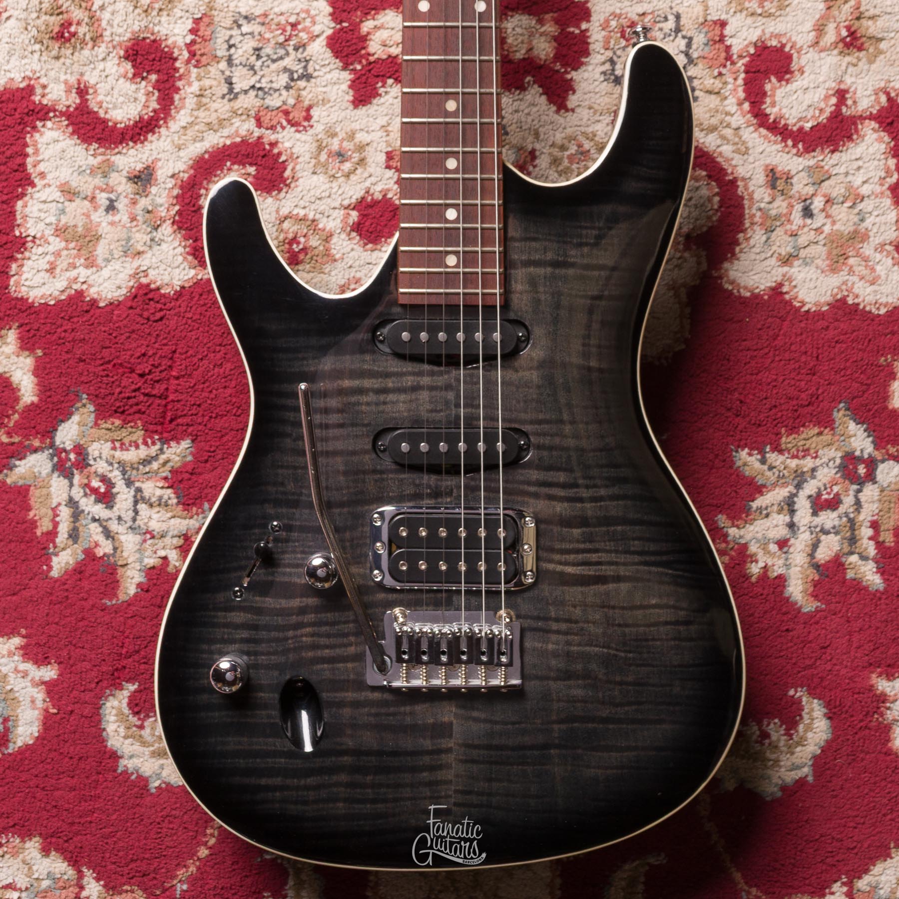 Ibanez SA260FM Zurda - Transparent Gray Burst #4L180700563 Segunda Mano