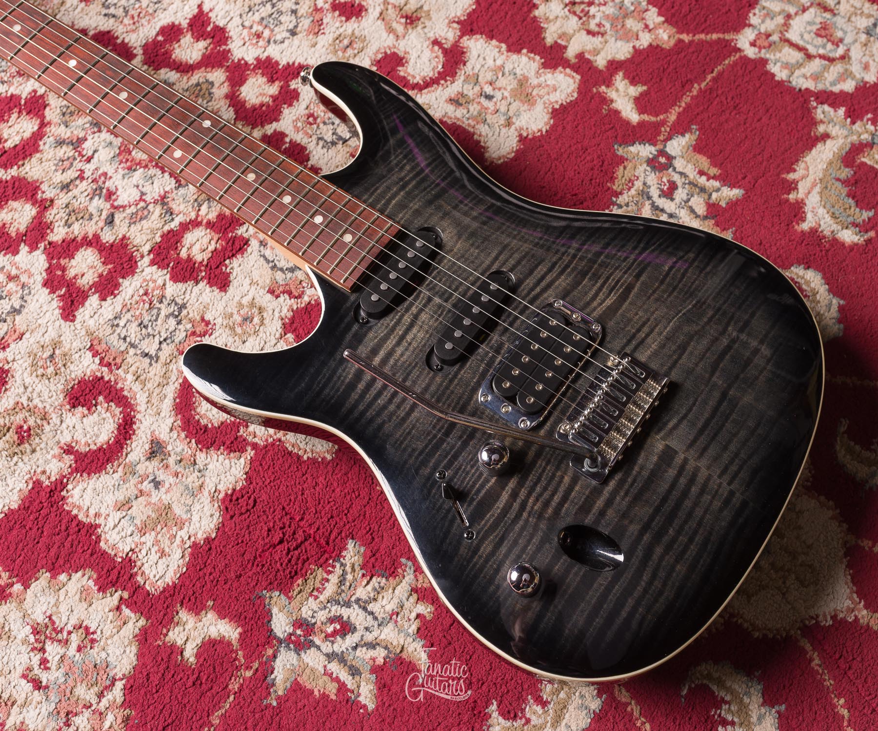 Ibanez SA260FM Zurda - Transparent Gray Burst #4L180700563 Segunda Mano