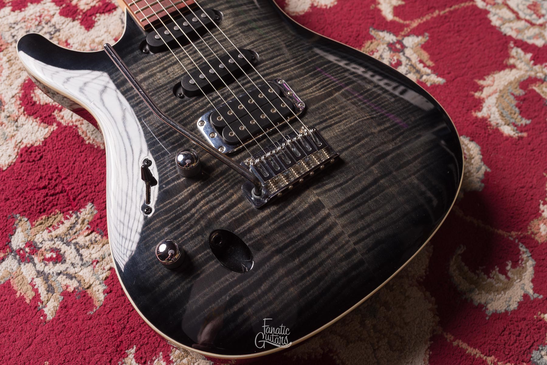 Ibanez SA260FM Zurda - Transparent Gray Burst #4L180700563 Segunda Mano