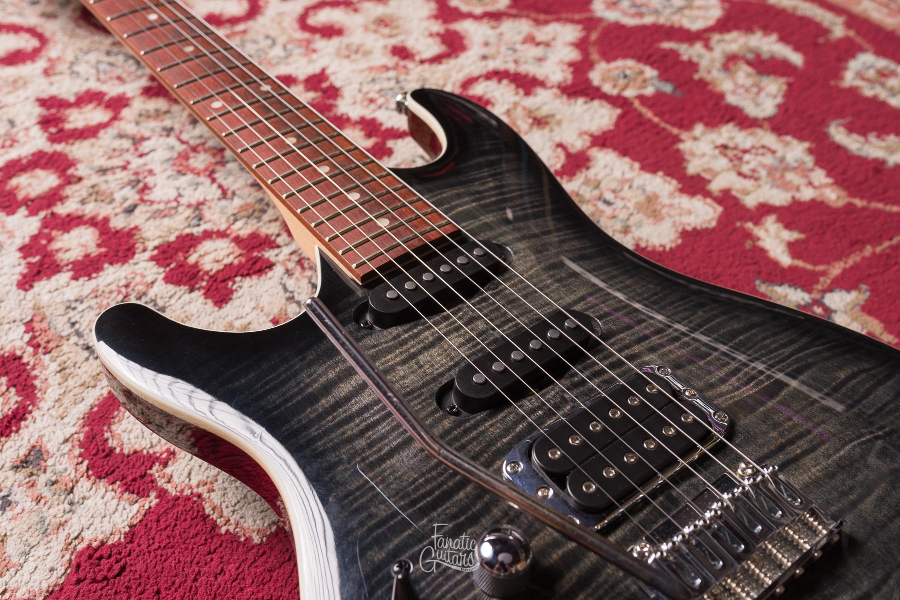 Ibanez SA260FM Zurda - Transparent Gray Burst #4L180700563 Segunda Mano