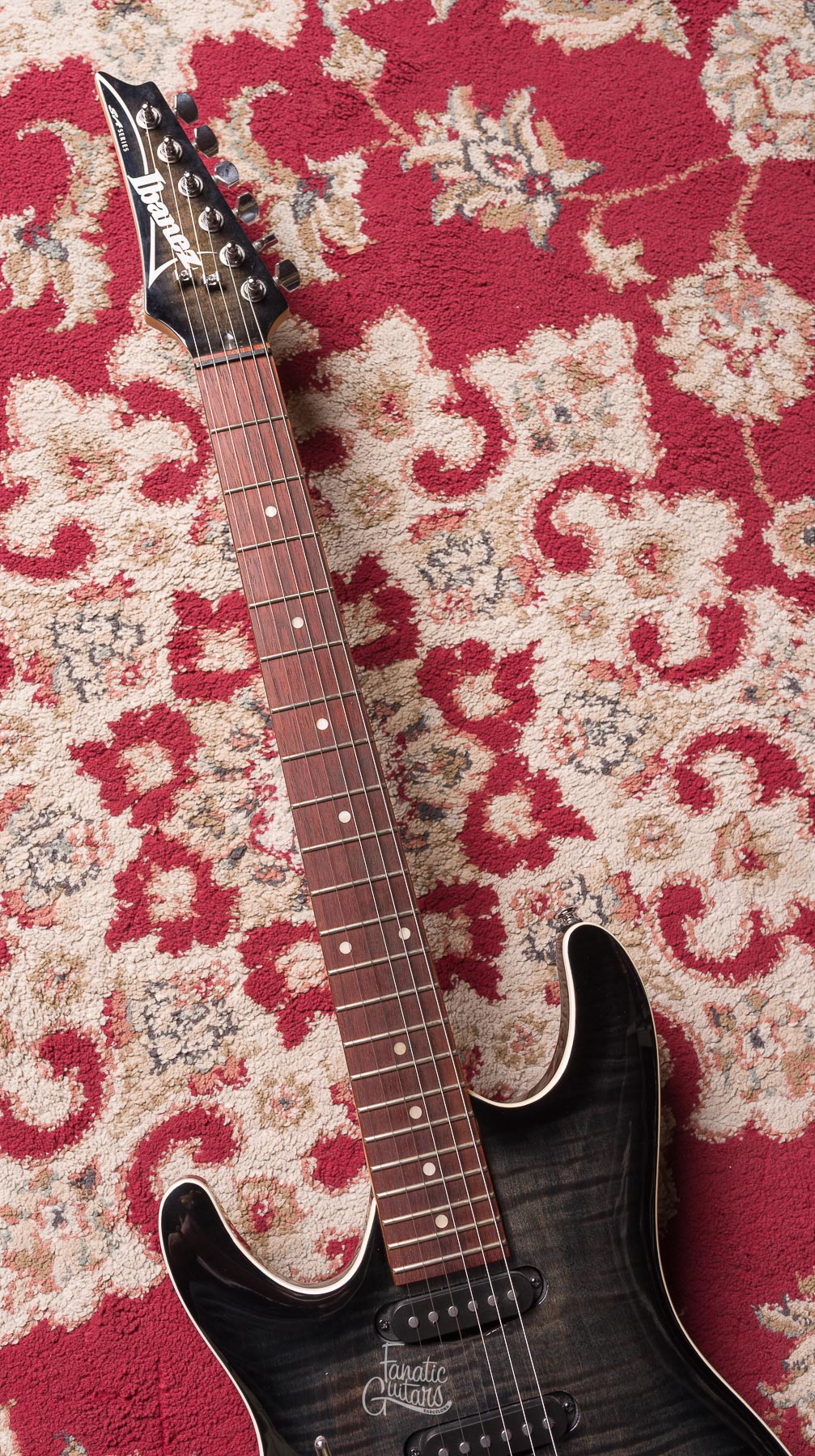 Ibanez SA260FM Zurda - Transparent Gray Burst #4L180700563 Segunda Mano