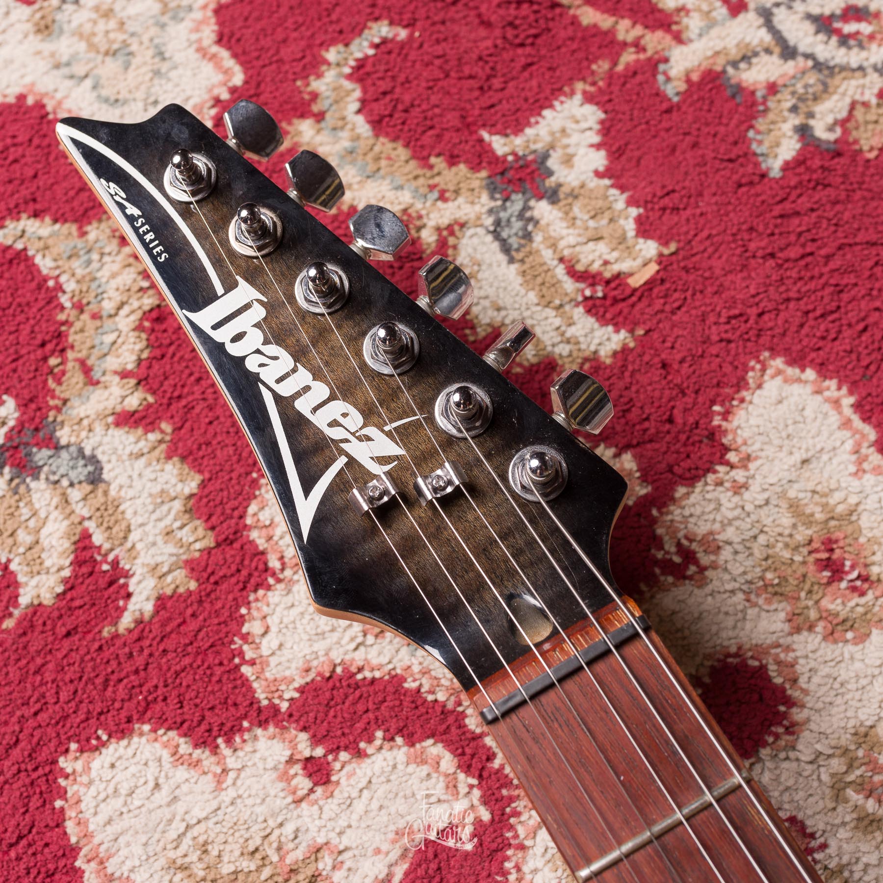 Ibanez SA260FM Zurda - Transparent Gray Burst #4L180700563 Segunda Mano