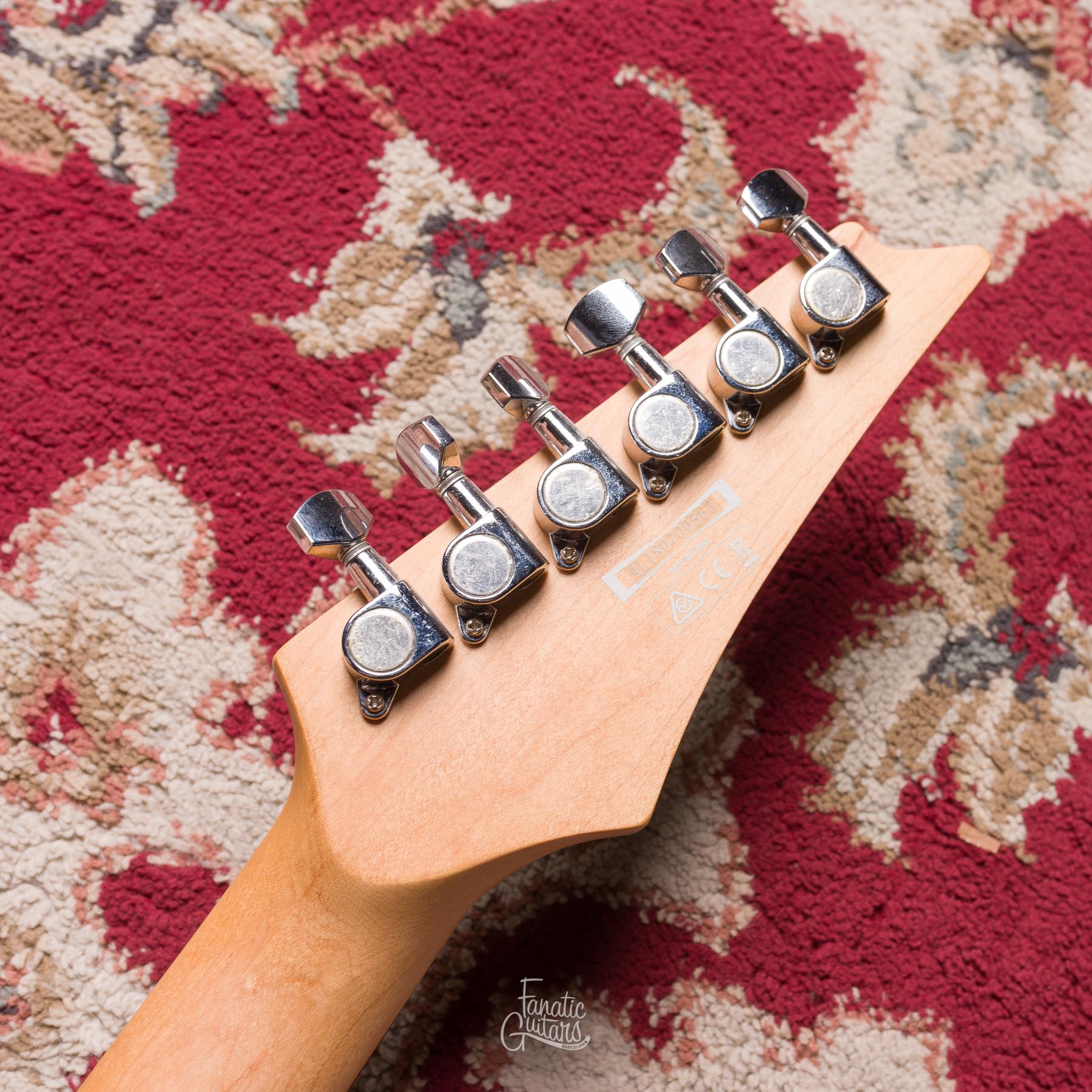 Ibanez SA260FM Zurda - Transparent Gray Burst #4L180700563 Segunda Mano