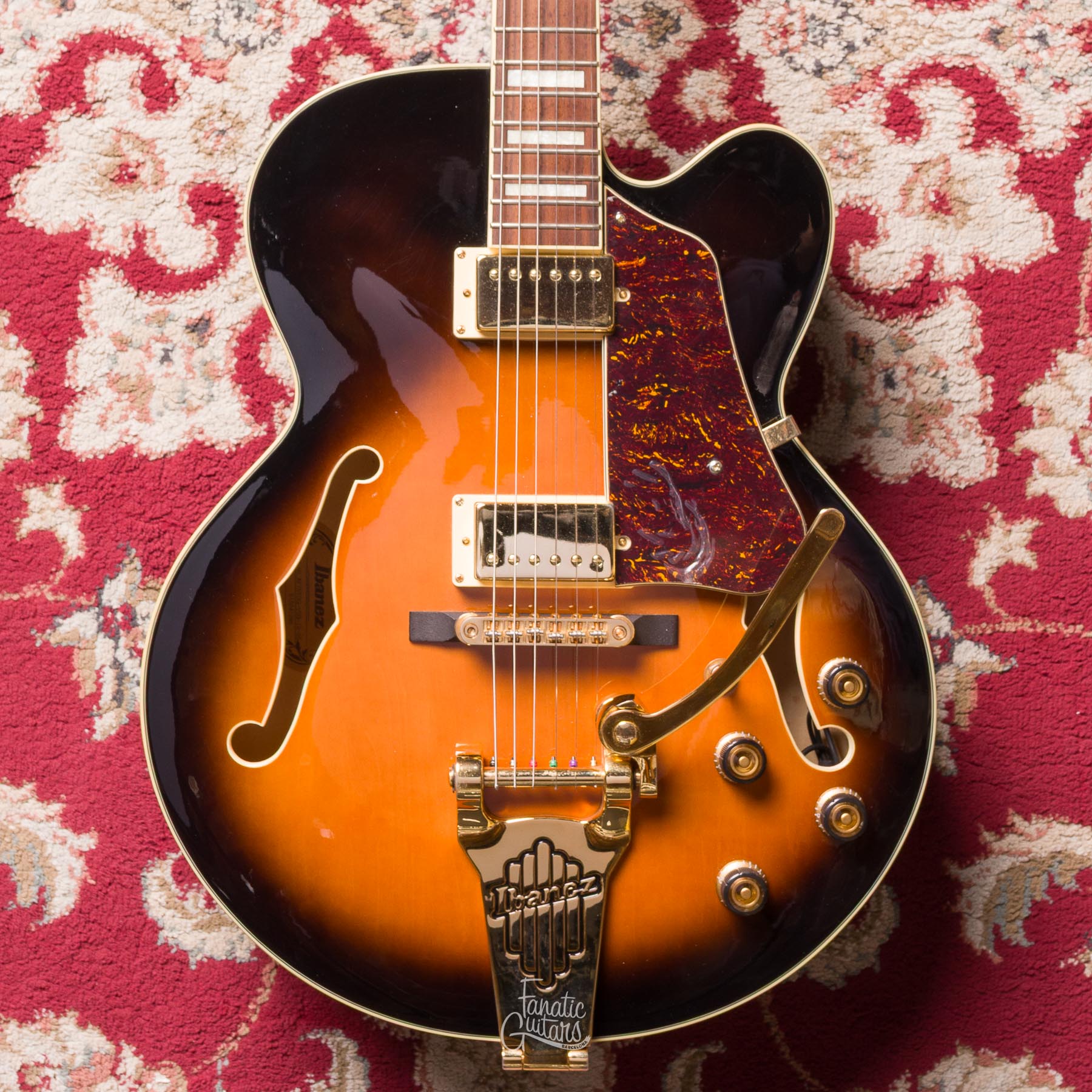 Ibanez Artcore AF75TDG - Vintage Sunburst #S15041296 Segunda Mano