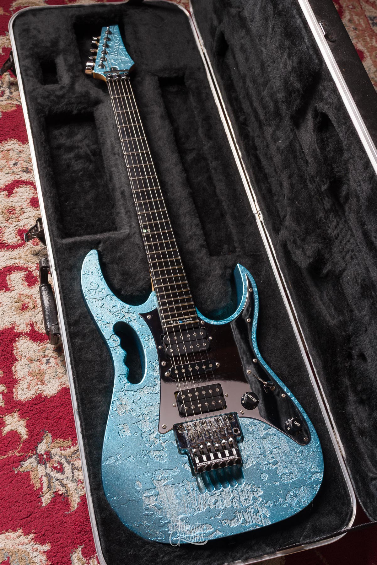 Ibanez JEM90HAM 90th Anniversary - Blue-Green Metallic Texture #F9756085 Segunda Mano