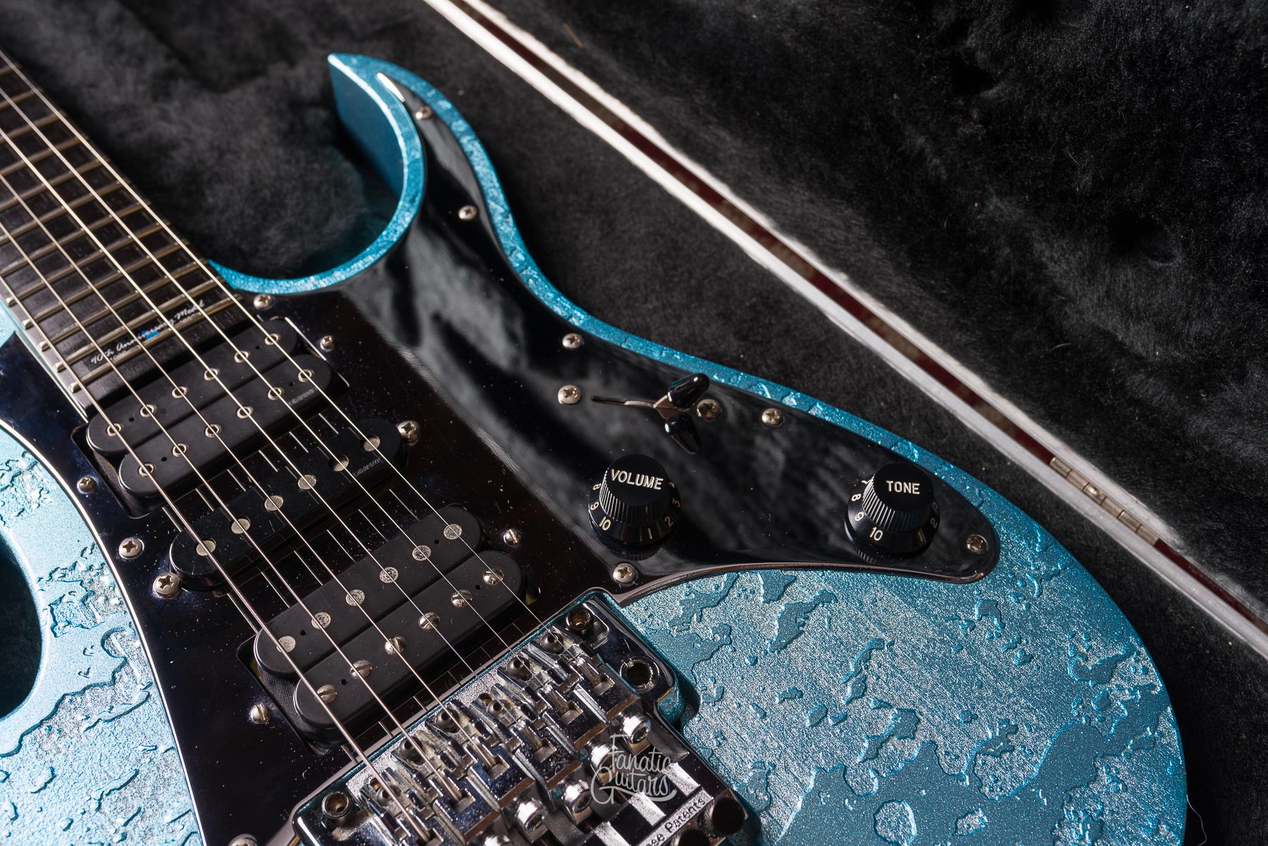 Ibanez JEM90HAM 90th Anniversary - Blue-Green Metallic Texture #F9756085 Segunda Mano