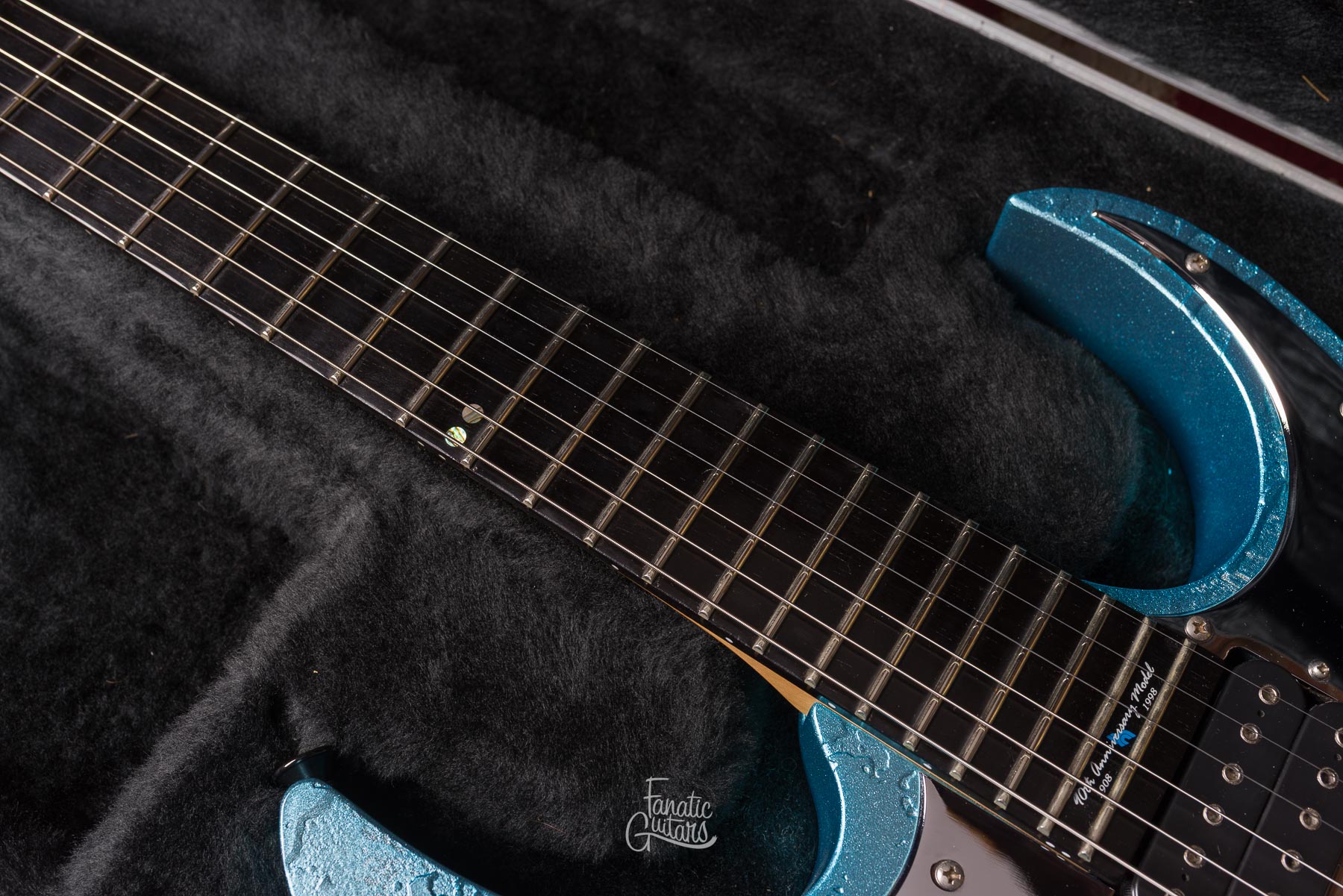 Ibanez JEM90HAM 90th Anniversary - Blue-Green Metallic Texture #F9756085 Segunda Mano