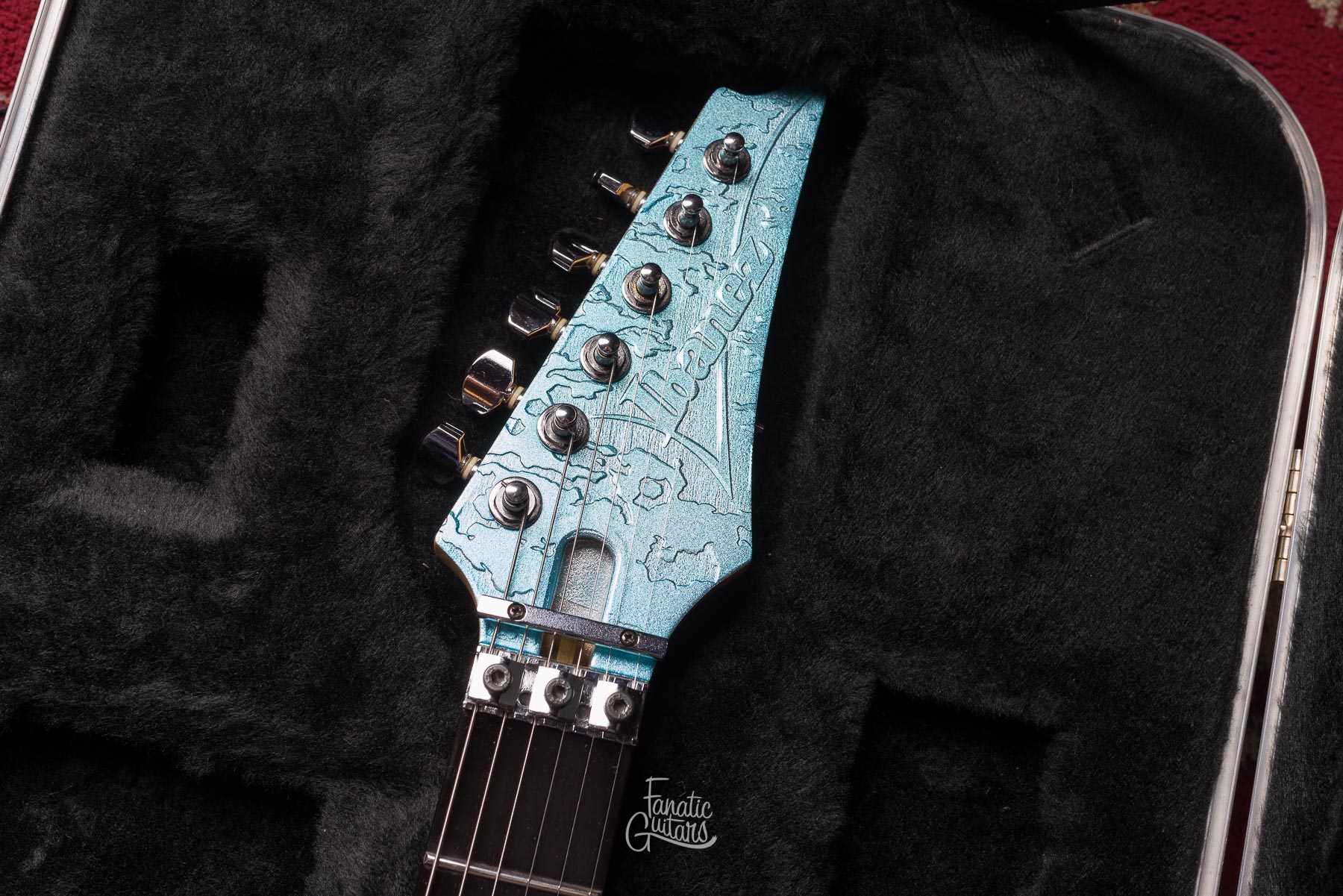 Ibanez JEM90HAM 90th Anniversary - Blue-Green Metallic Texture #F9756085 Segunda Mano
