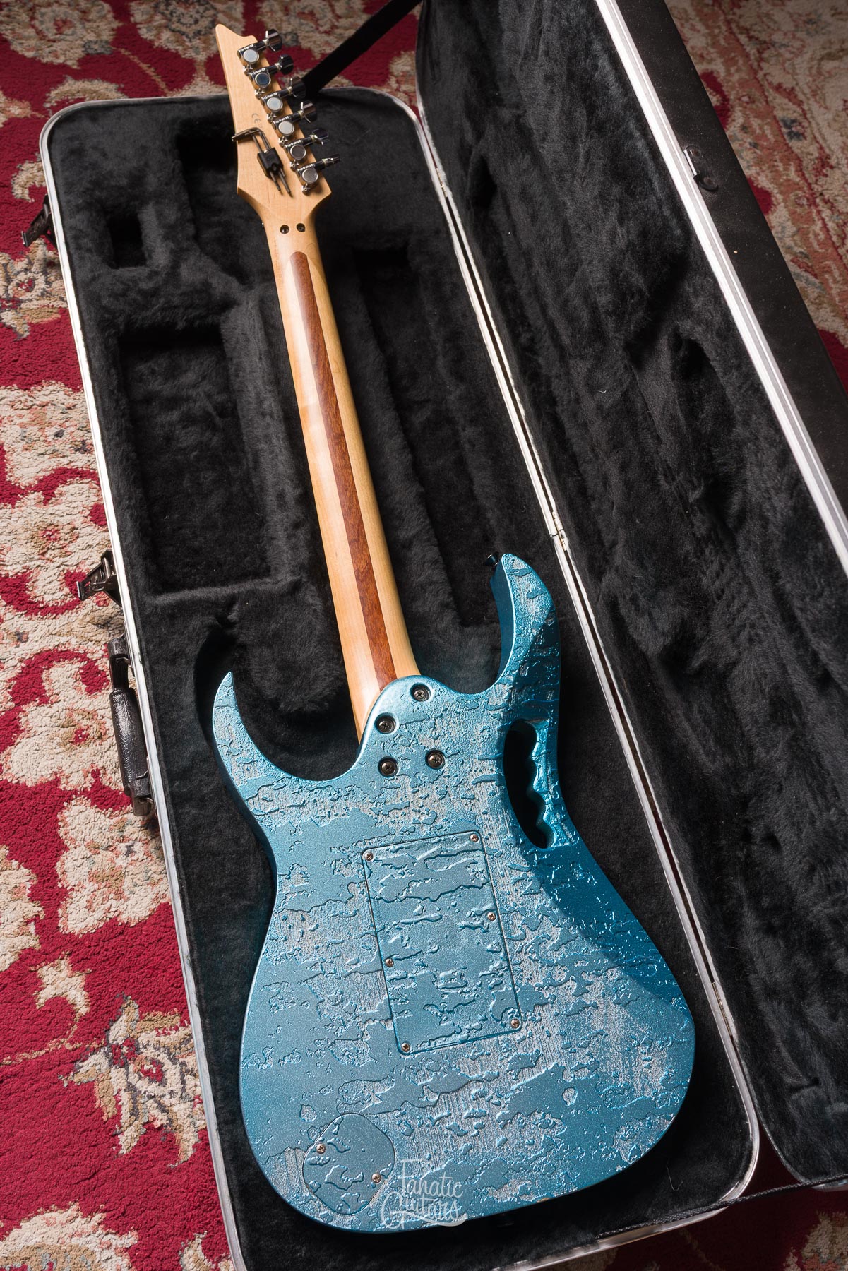 Ibanez JEM90HAM 90th Anniversary - Blue-Green Metallic Texture #F9756085 Segunda Mano