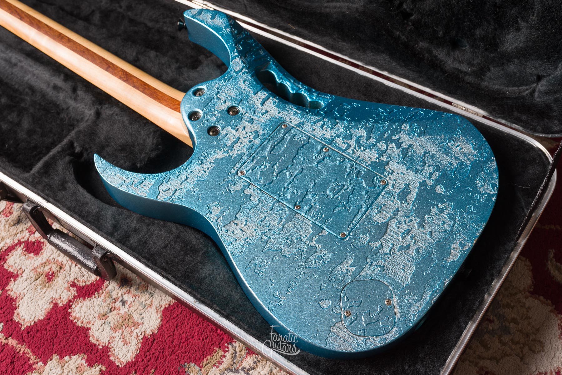 Ibanez JEM90HAM 90th Anniversary - Blue-Green Metallic Texture #F9756085 Segunda Mano