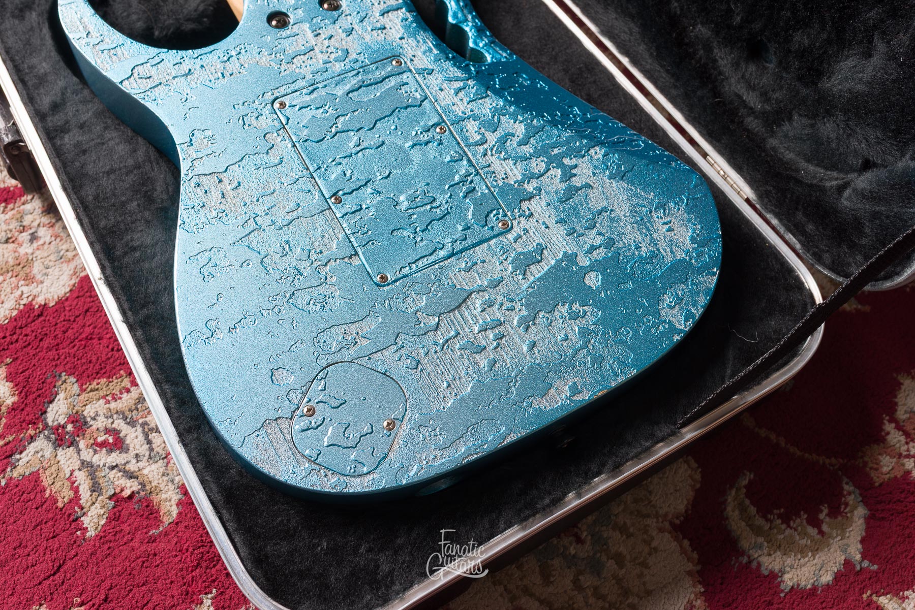 Ibanez JEM90HAM 90th Anniversary - Blue-Green Metallic Texture #F9756085 Segunda Mano