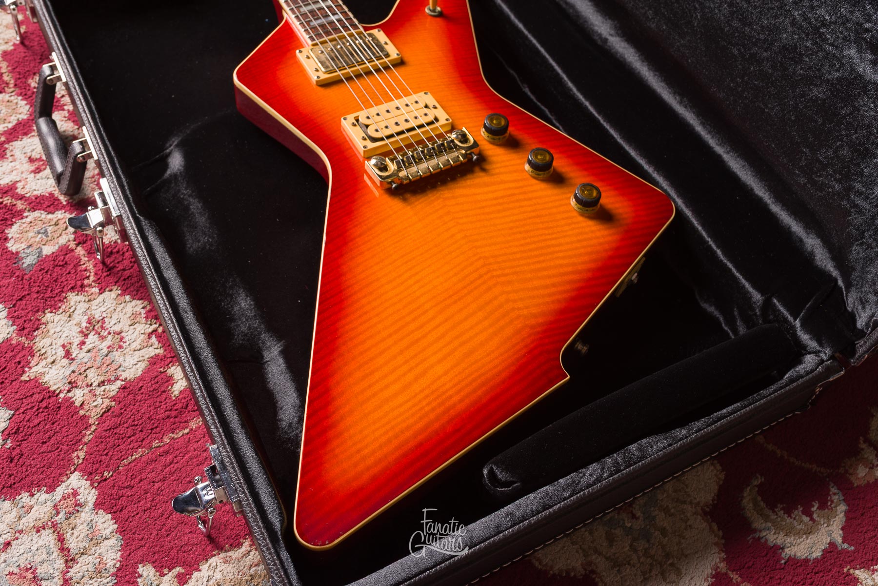 Ibanez X Series Destroyer DT500 - Cherry Sunburst #G830467 Second Hand