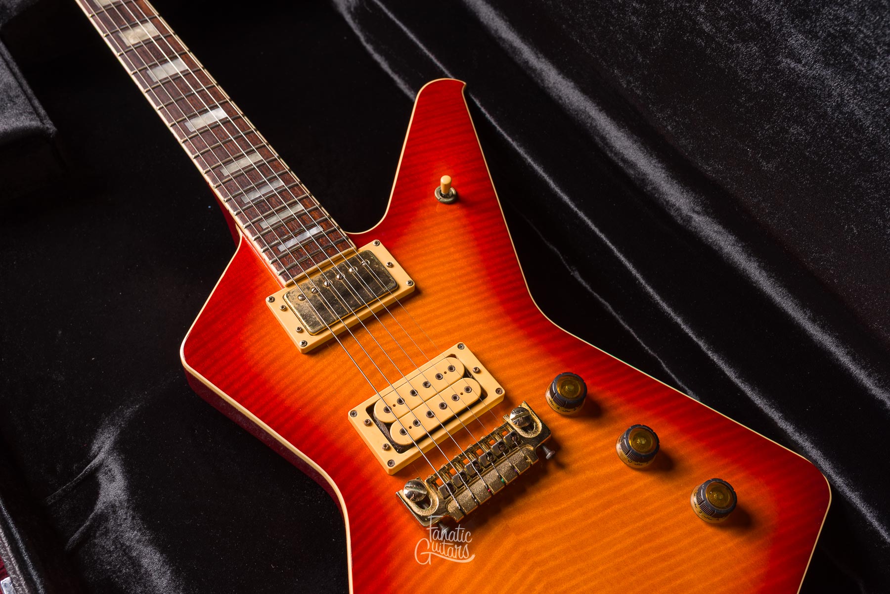 Ibanez X Series Destroyer DT500 - Cherry Sunburst #G830467 Second Hand