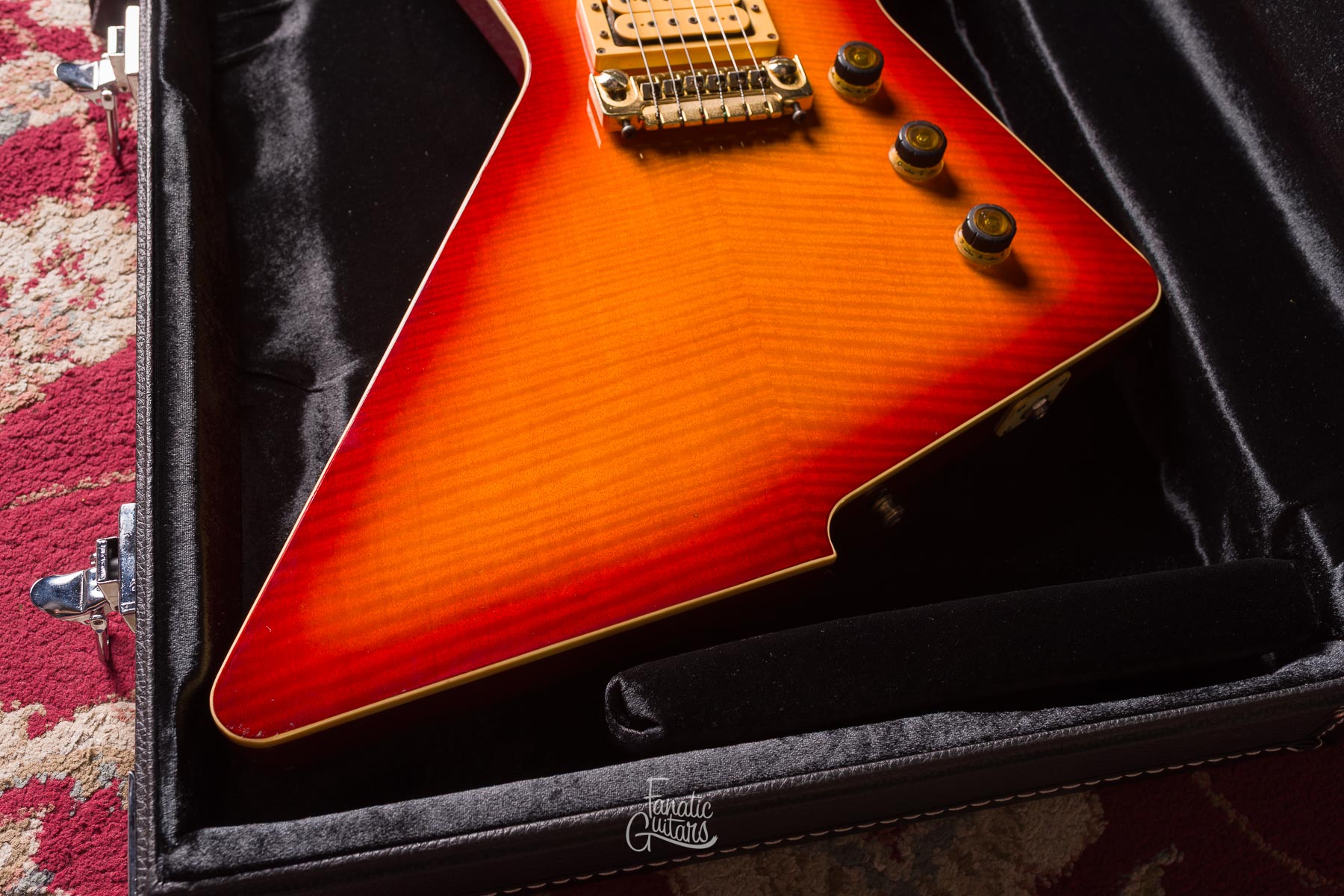 Ibanez X Series Destroyer DT500 - Cherry Sunburst #G830467 Second Hand