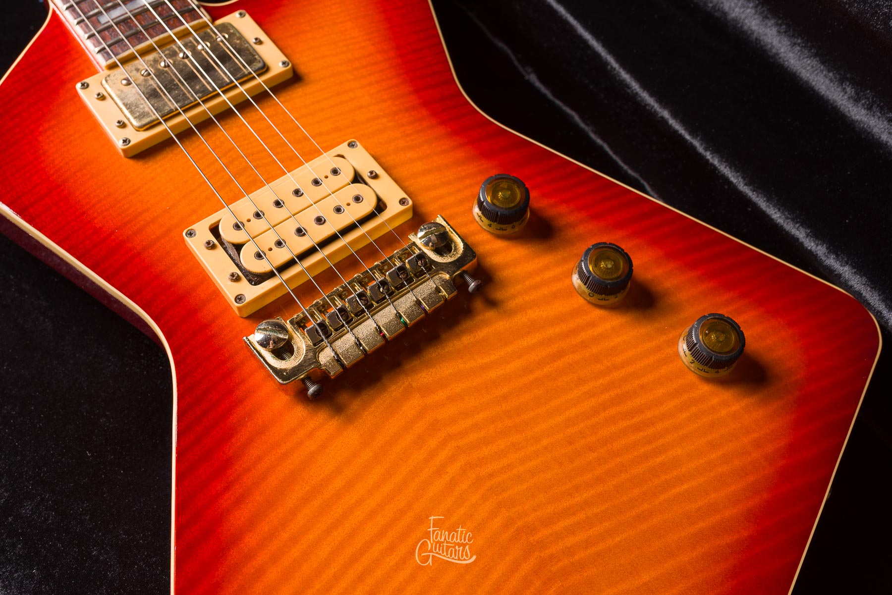 Ibanez X Series Destroyer DT500 - Cherry Sunburst #G830467 Second Hand